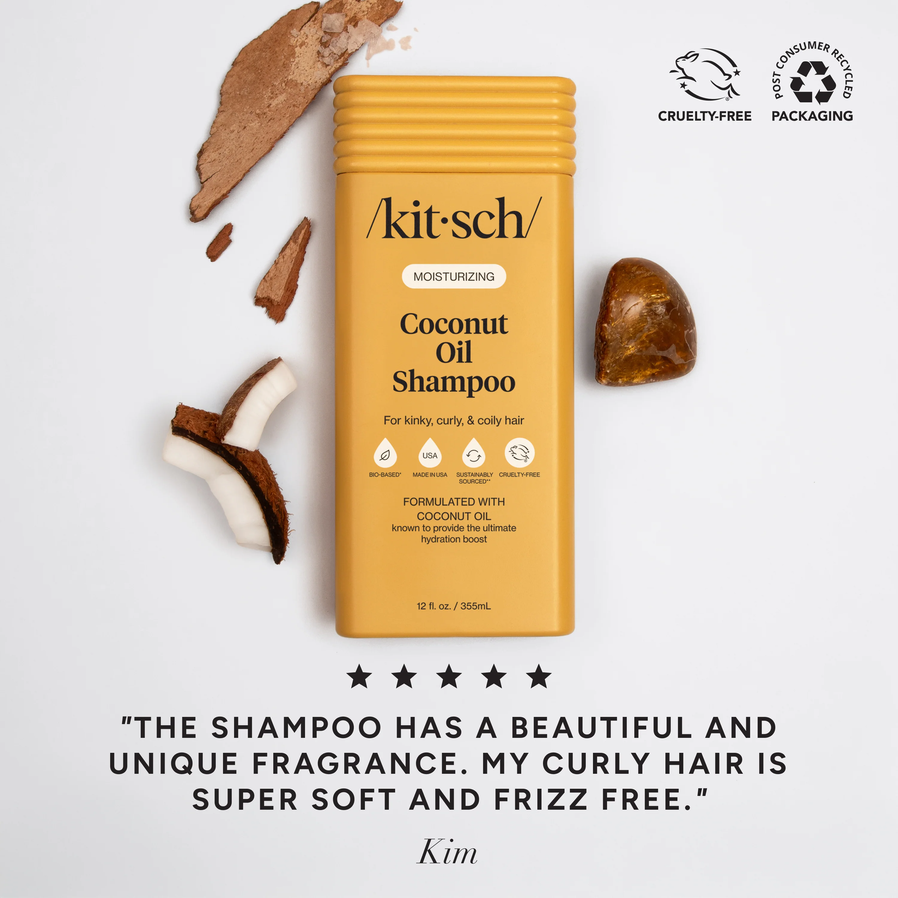 Moisturizing Coconut Oil Shampoo - Image 2