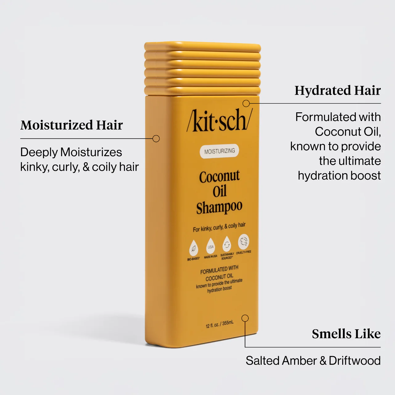 Moisturizing Coconut Oil Shampoo - Image 3