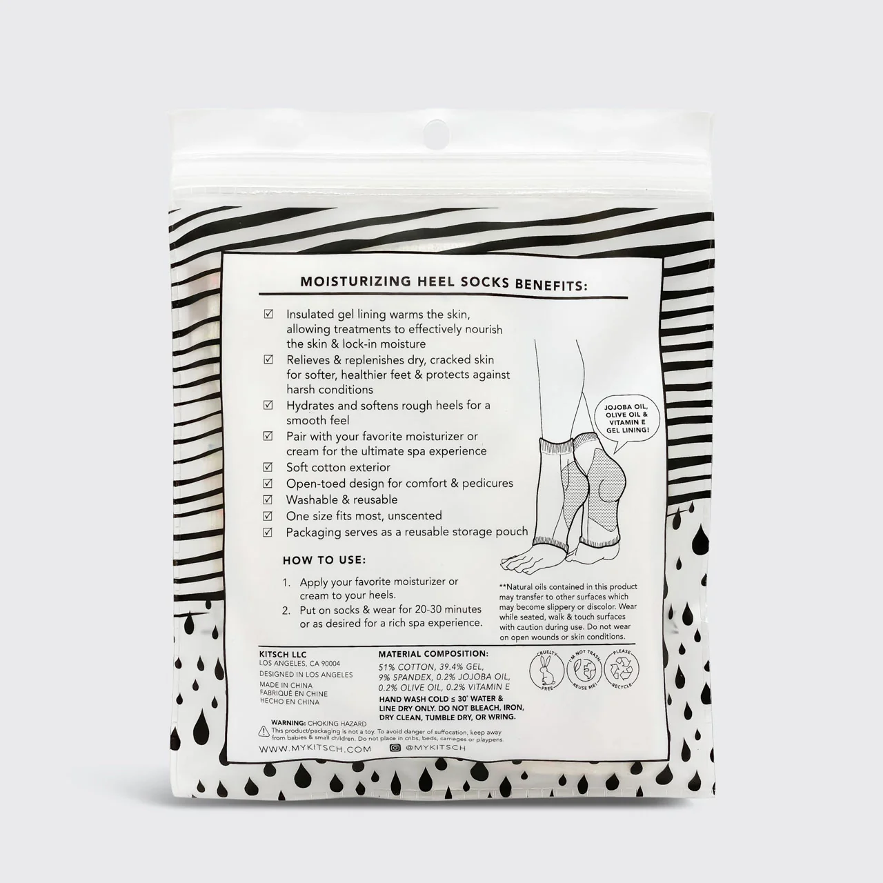 Moisturizing Heel Socks - Image 4