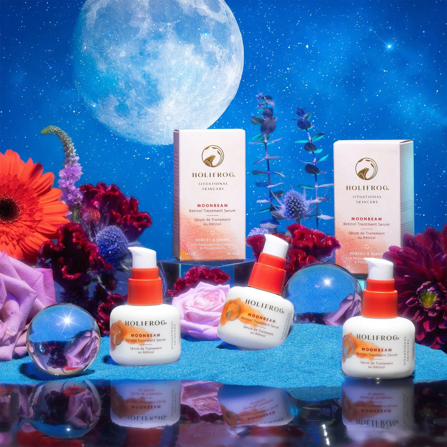Moonbeam Retinol Treatment Serum with 2.5% Retinaldehyde Complex - Image 3