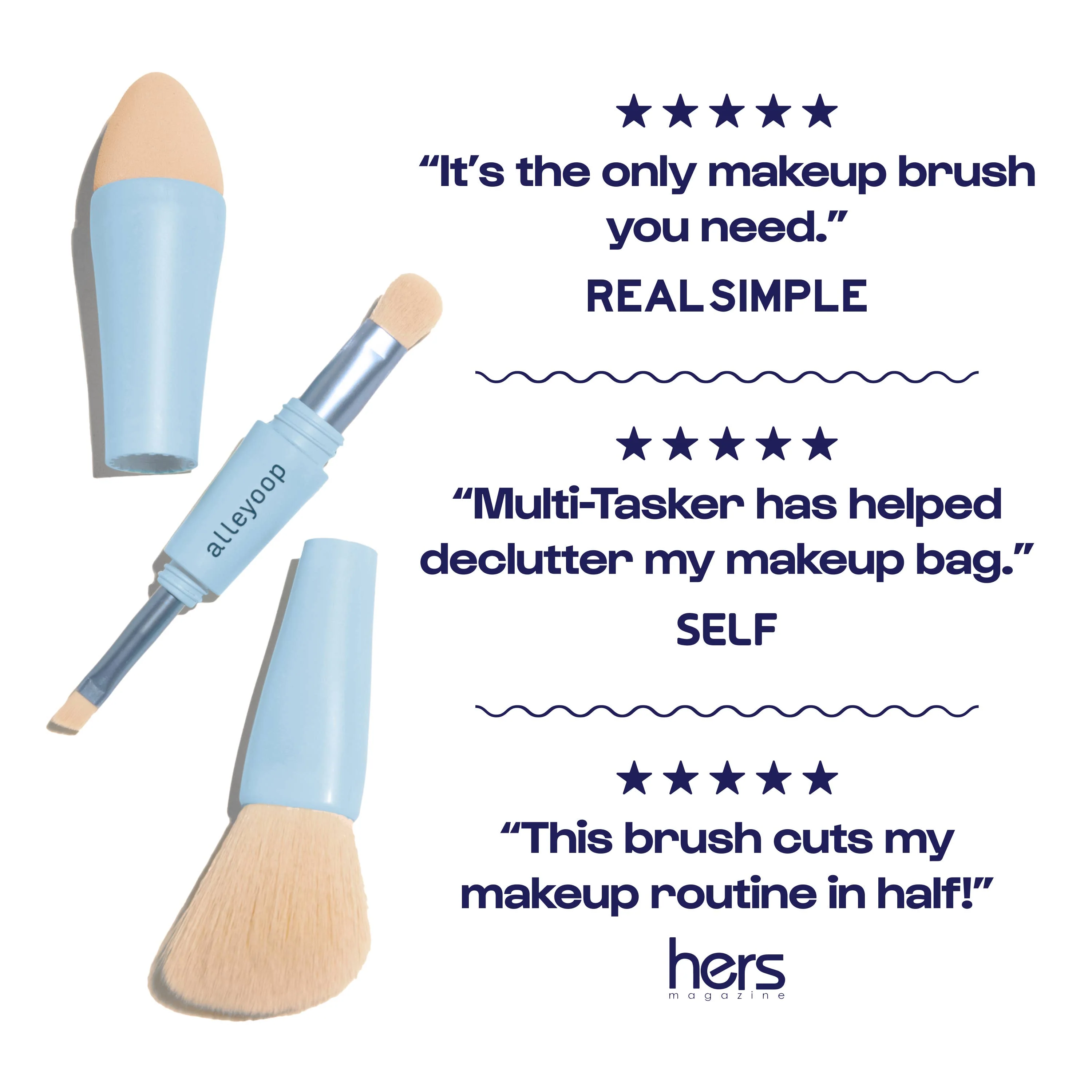 Multi-Tasker - 4-in-1 Makeup Brushes - Image 10