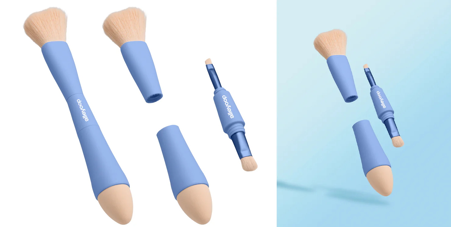 Multi-Tasker - 4-in-1 Makeup Brushes - Image 4