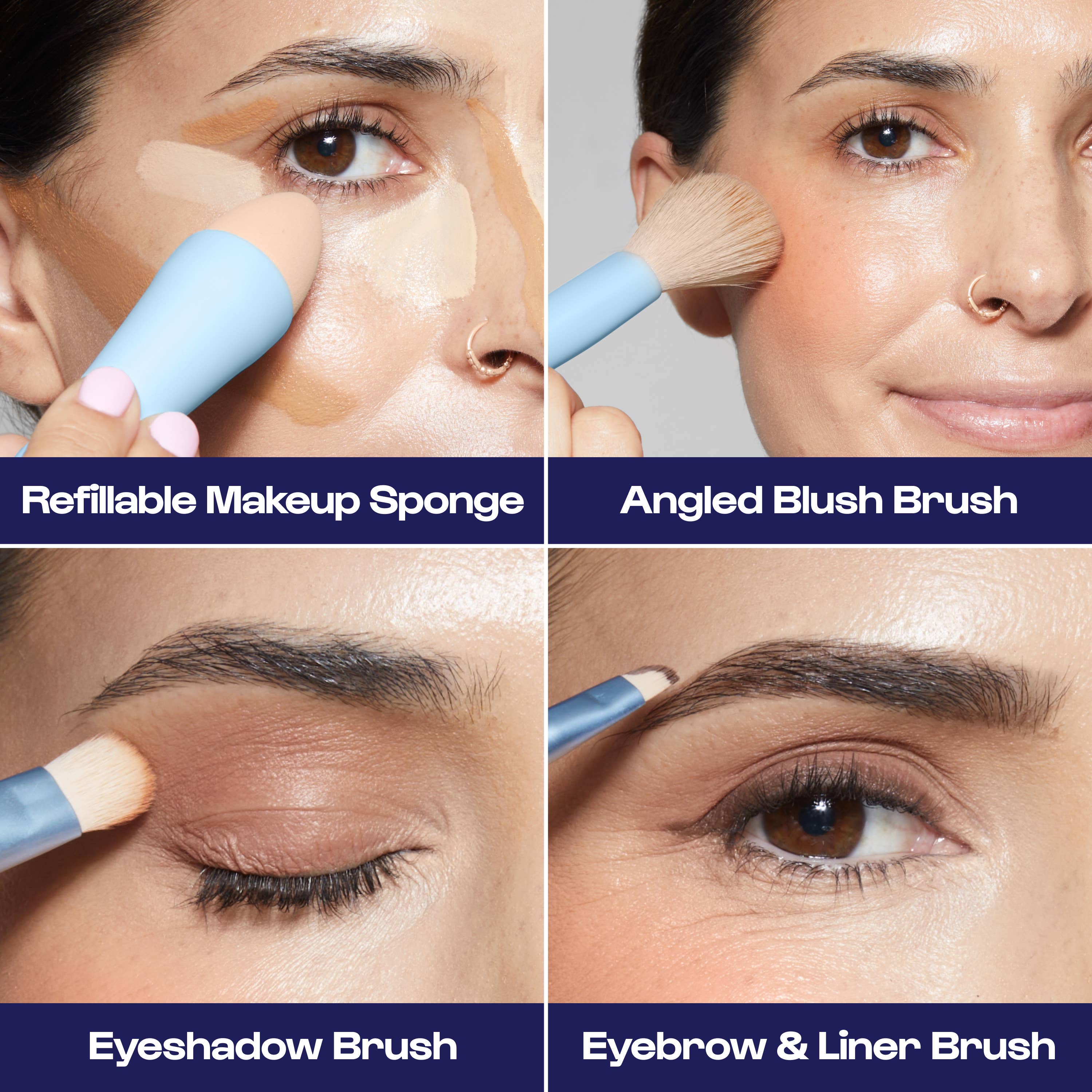 Multi-Tasker - 4-in-1 Makeup Brushes - Image 9
