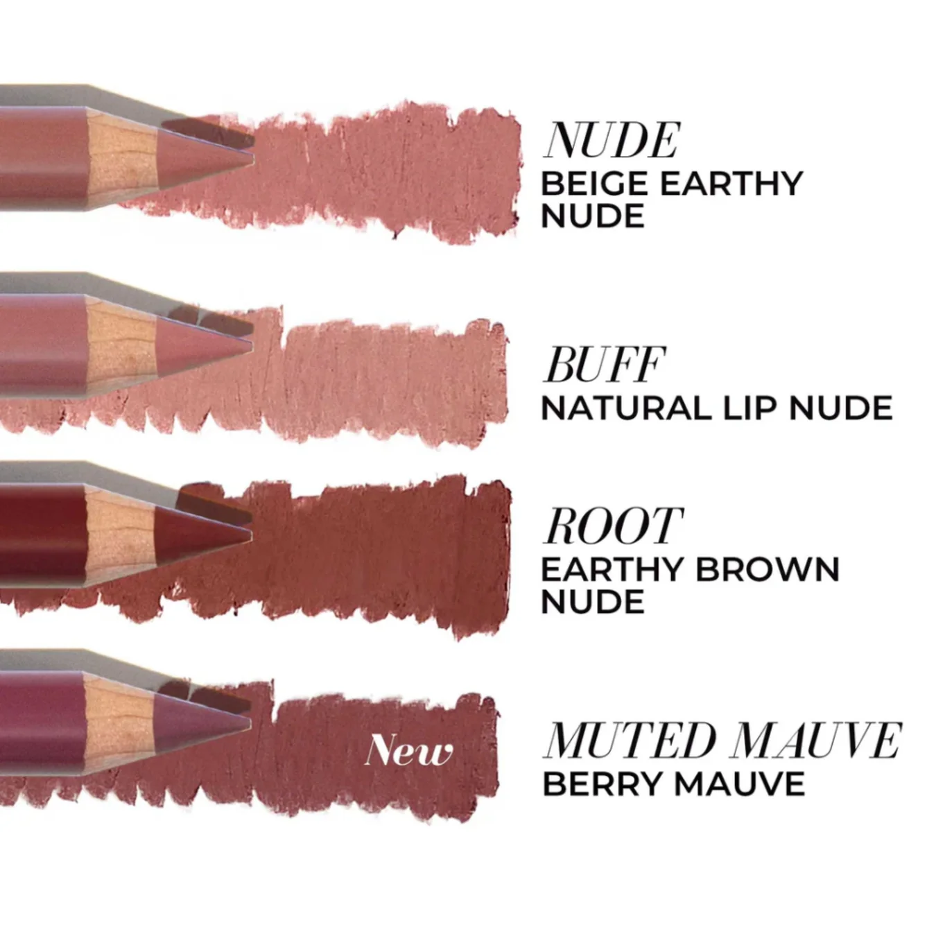 Naturally Nude Vegan Lip Liner Set - Image 3