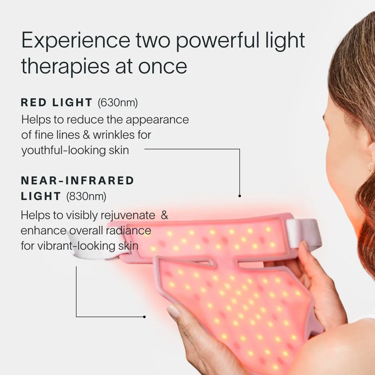 Neck & Chest LED Mask w/ LightBoost Cream Kit - Image 5