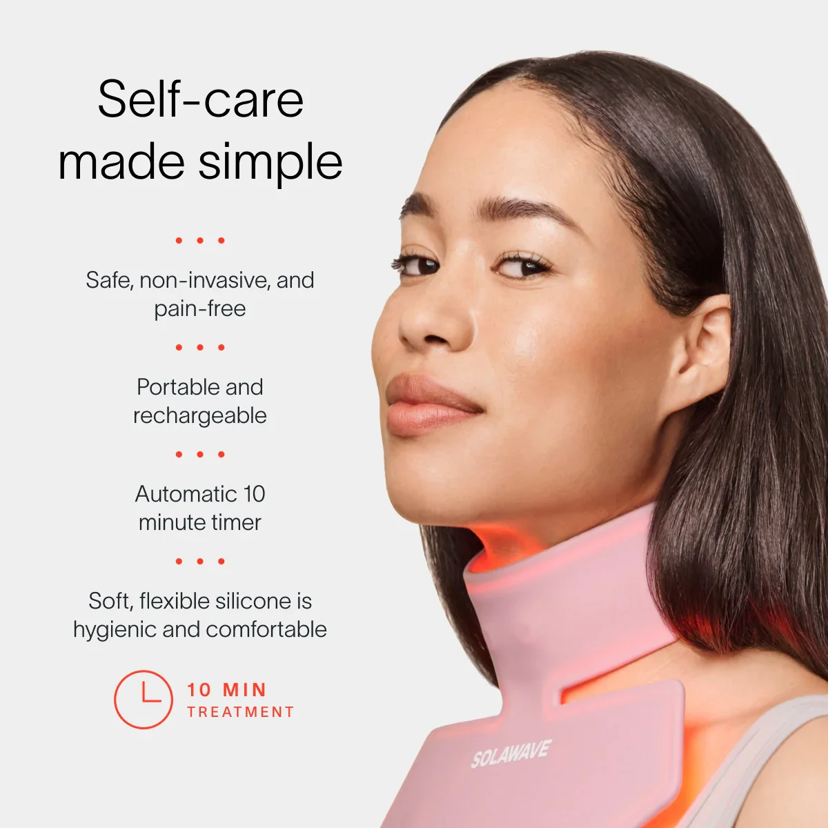 Neck & Chest LED Mask w/ LightBoost Cream Kit - Image 6
