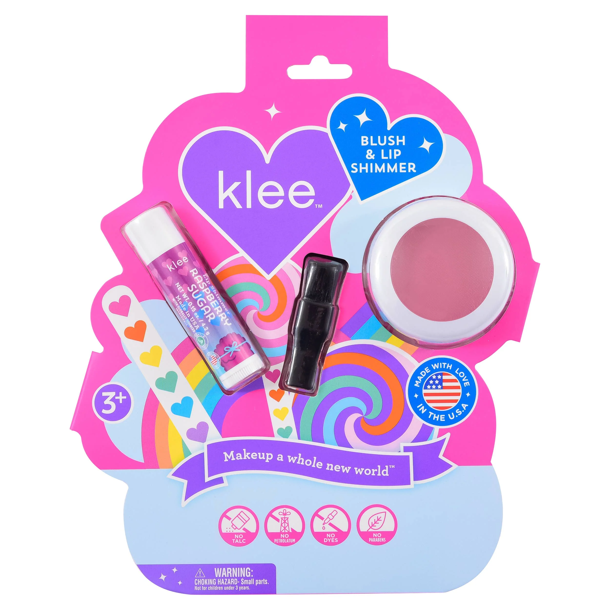 Rainbow Glitz - Blush and Lip Shimmer Set - Image 3