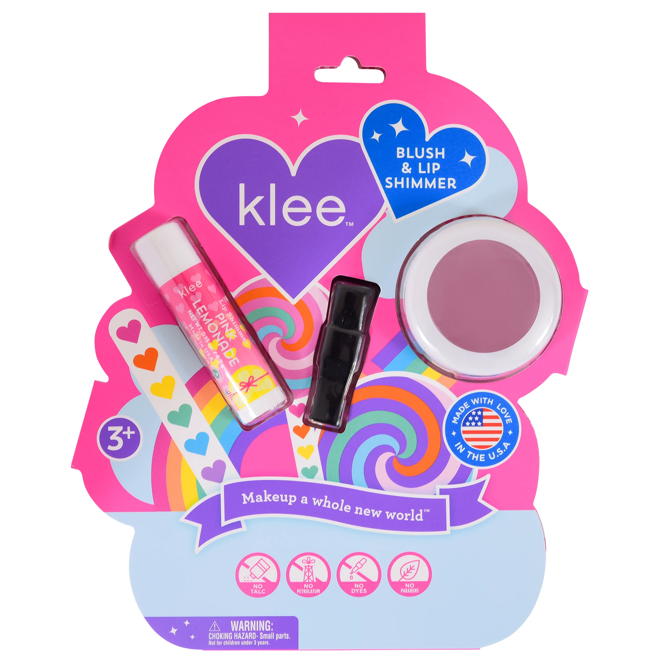 Rainbow Glitz - Blush and Lip Shimmer Set - Image 4