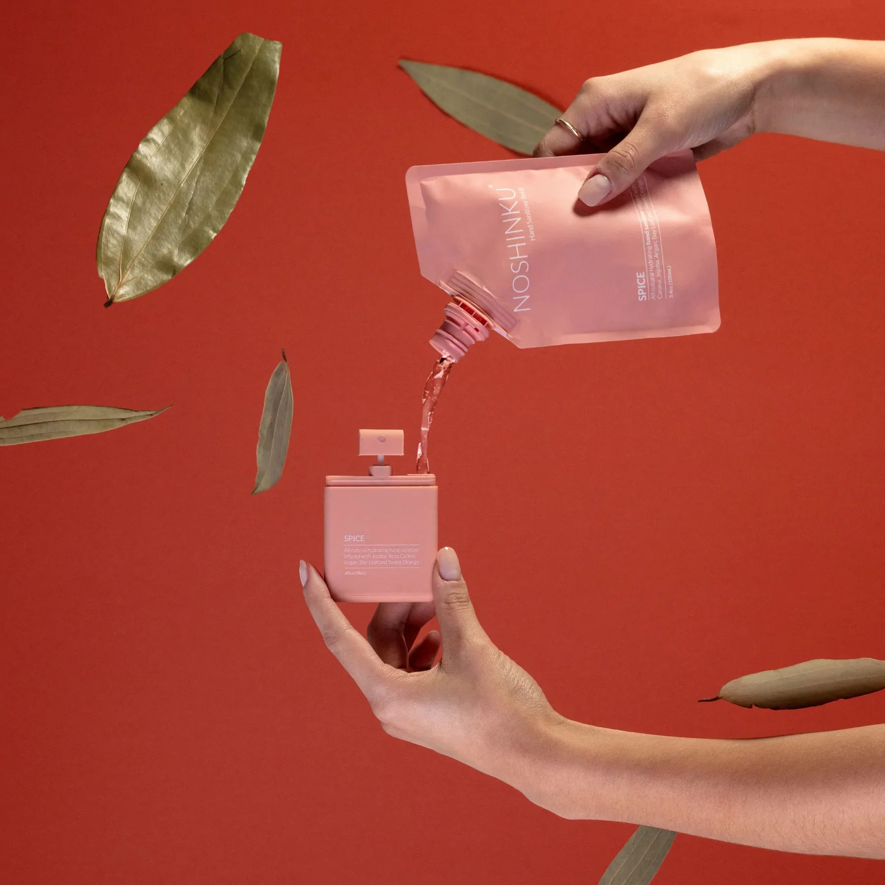 Nourishing Pocket Hand Sanitizer -  Spice - Image 3