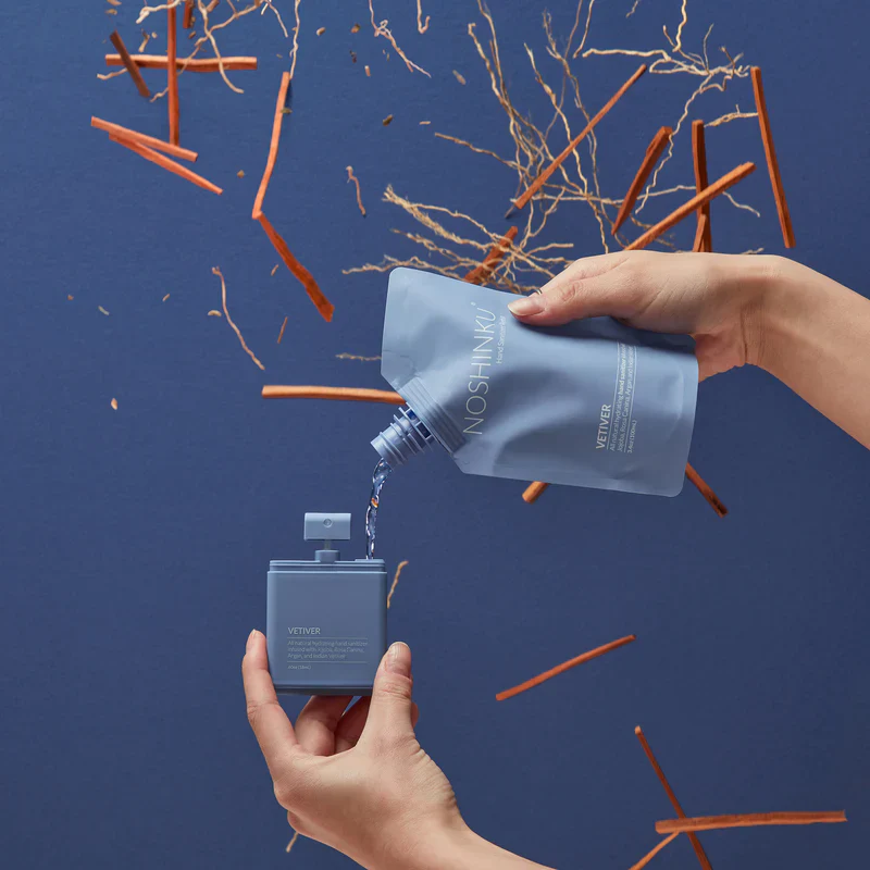 Nourishing Pocket Hand Sanitizer -  Vetiver - Image 4