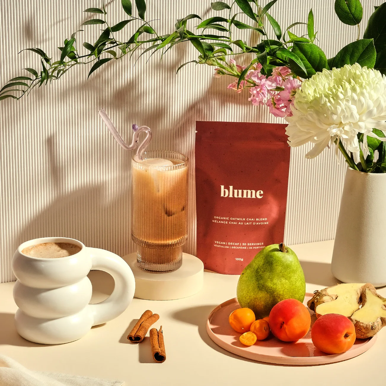Oat Milk Chai Superfood Latte Blend - Image 4