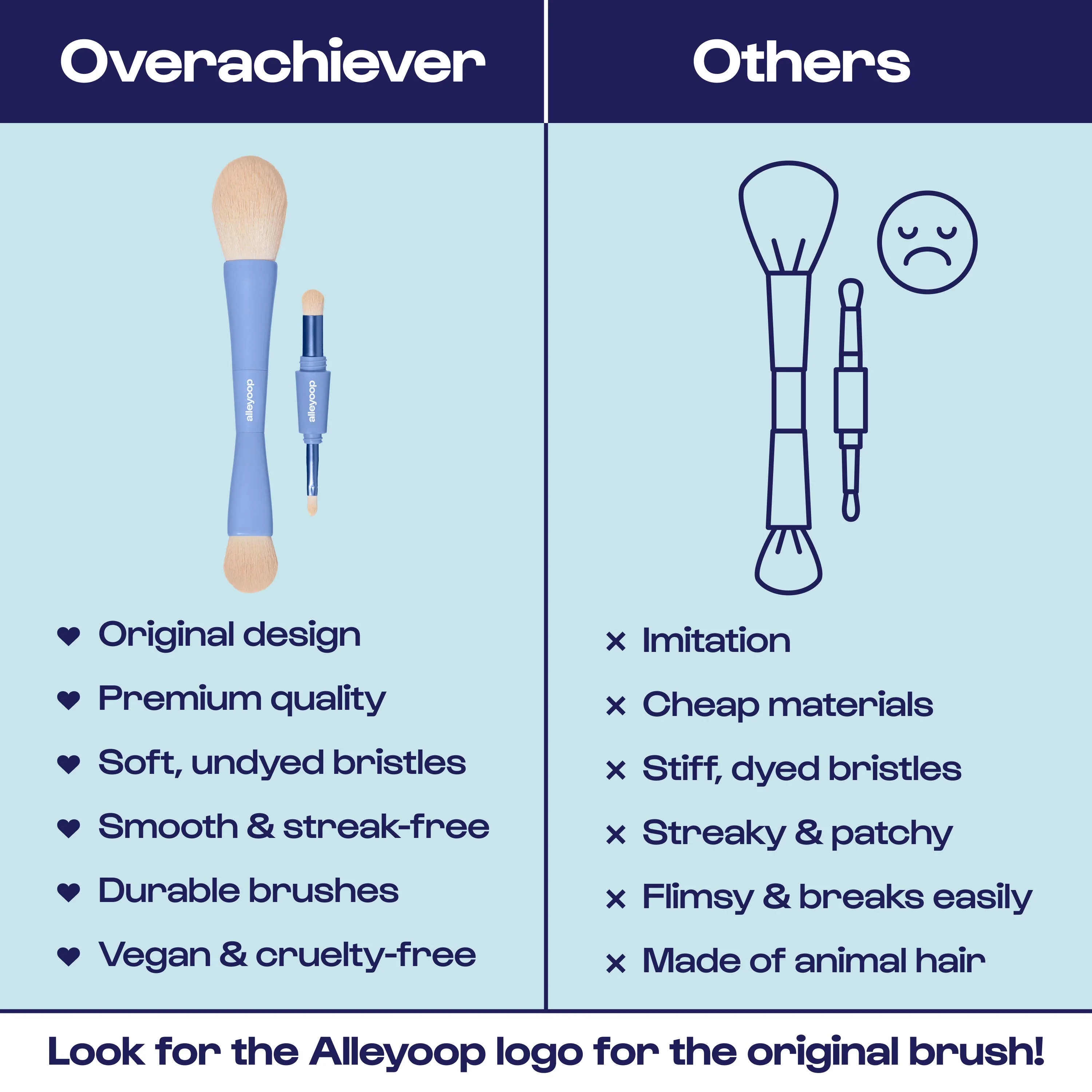 Overachiever - 4-in-1 Makeup Brushes - Image 7