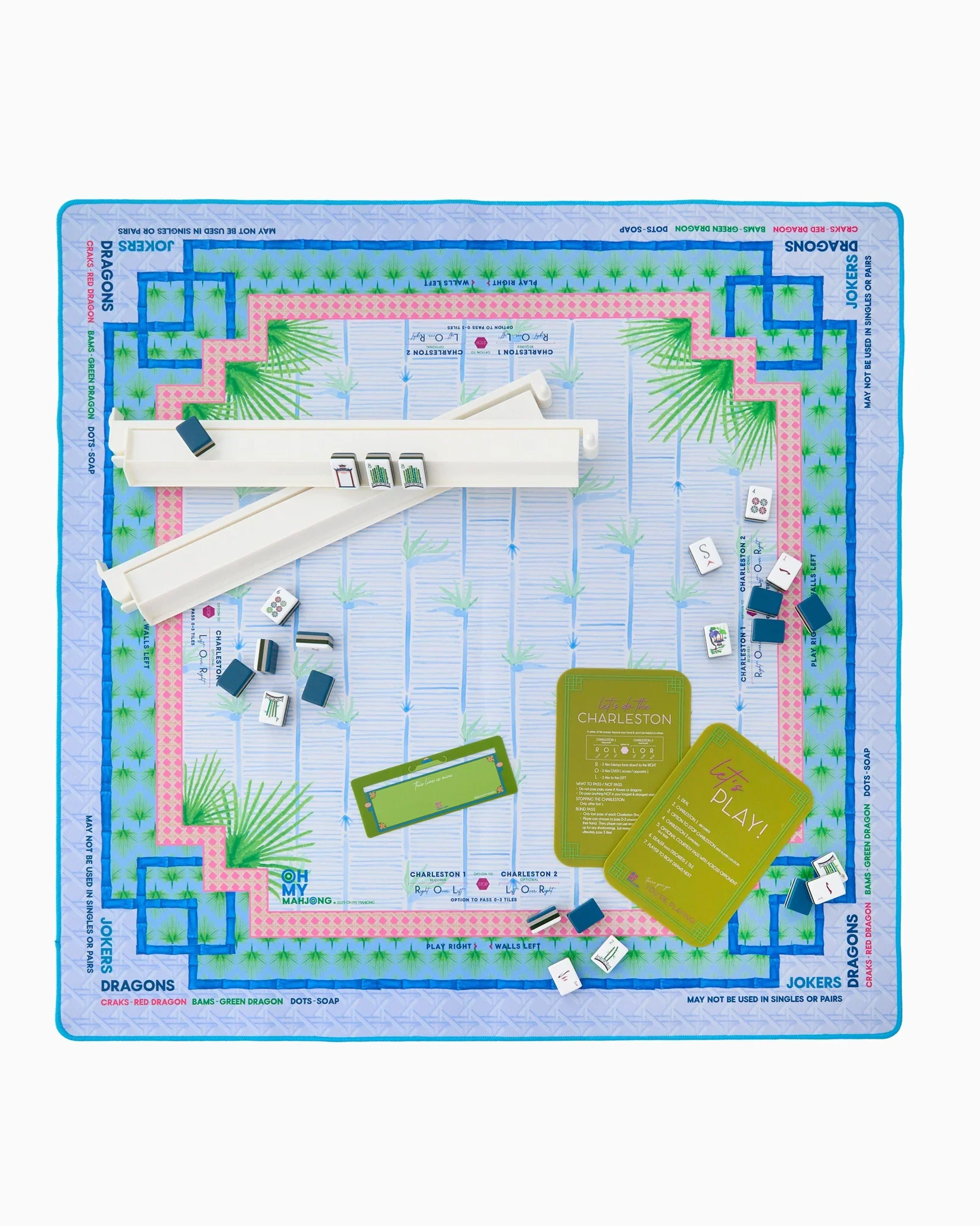 Palm Paradise Mahjong Mat - Image 2