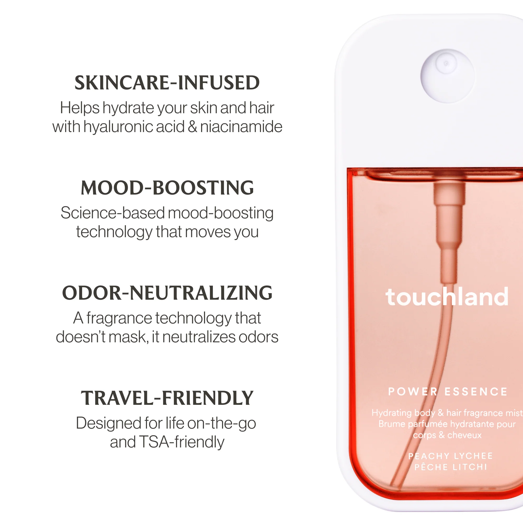 Peachy Lychee Power Essence Body & Hair Fragrance Mist - Image 5