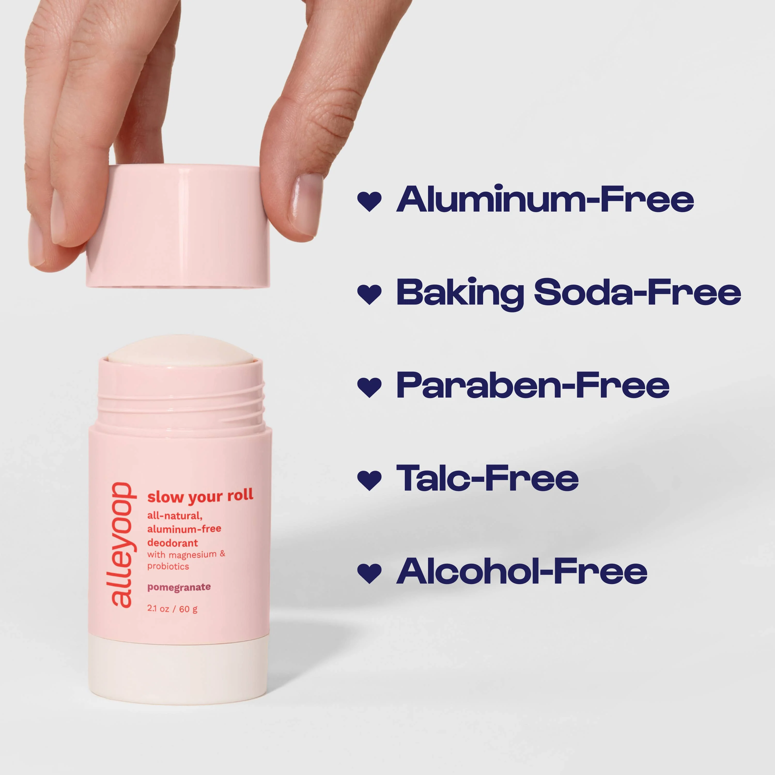 Pomegranate - Slow Your Roll Natural Deodorant - Clean - Image 2