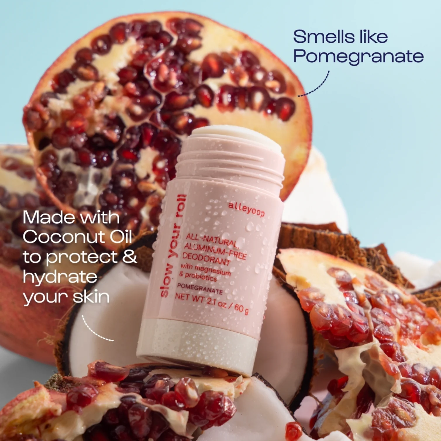 Pomegranate - Slow Your Roll Natural Deodorant - Clean - Image 3
