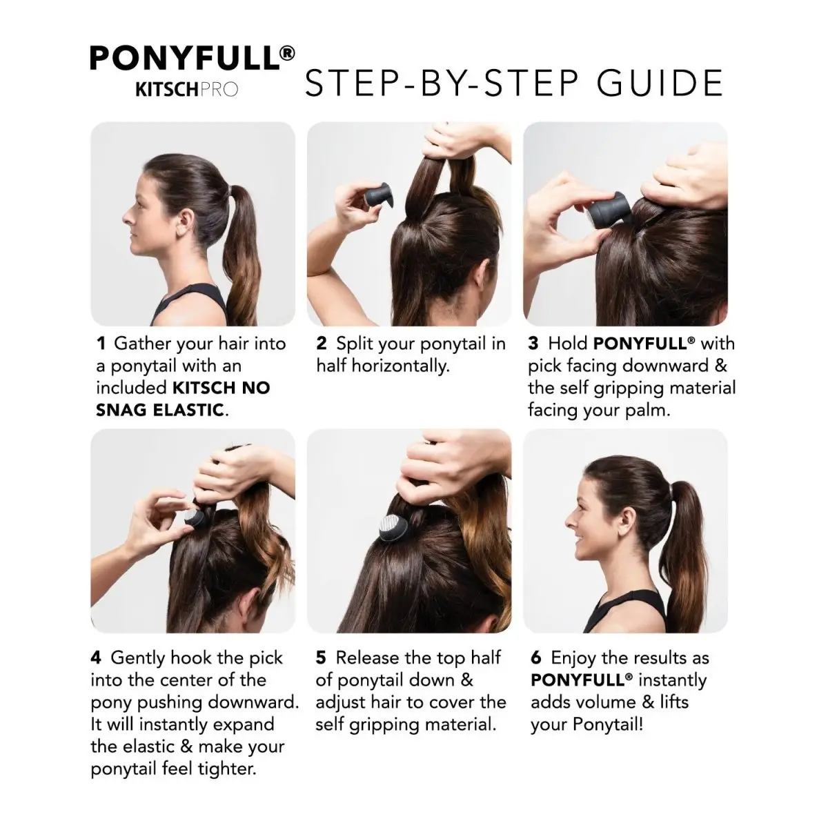 PonyFull to Lift & Volumize Ponytail - Image 3