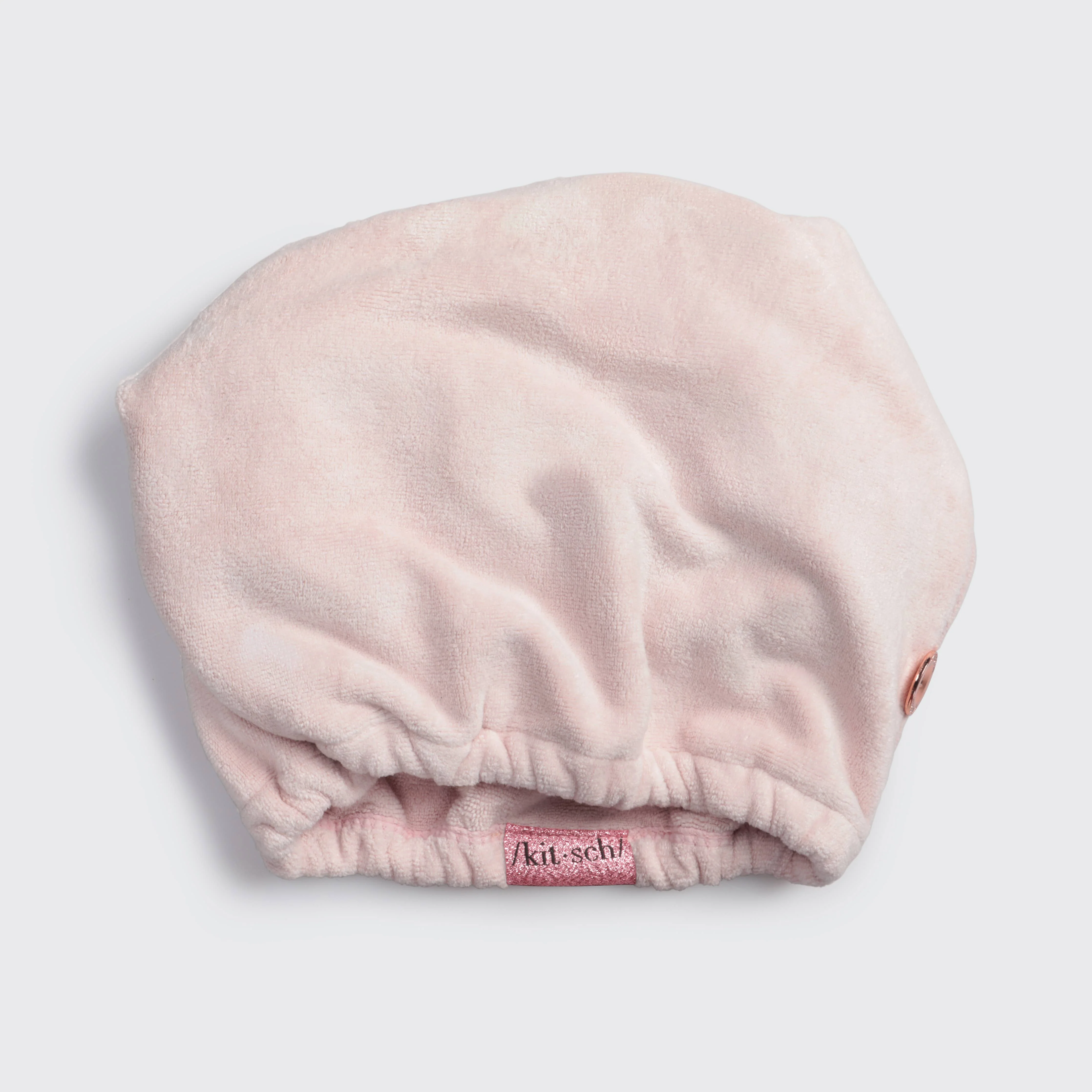 Quick Dry Hair Towel - Blush - Image 3