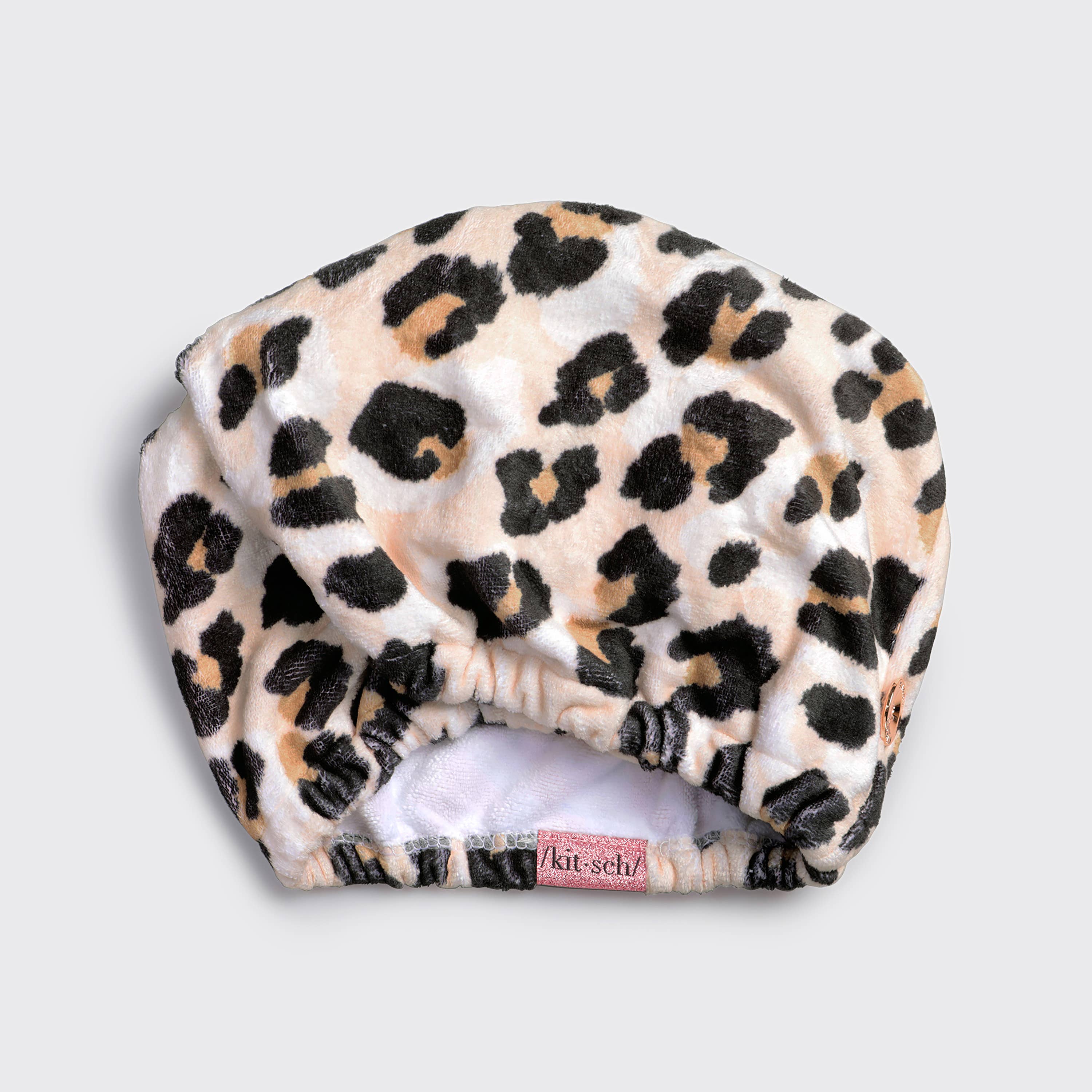 Quick Dry Hair Towel - Leopard - Image 6
