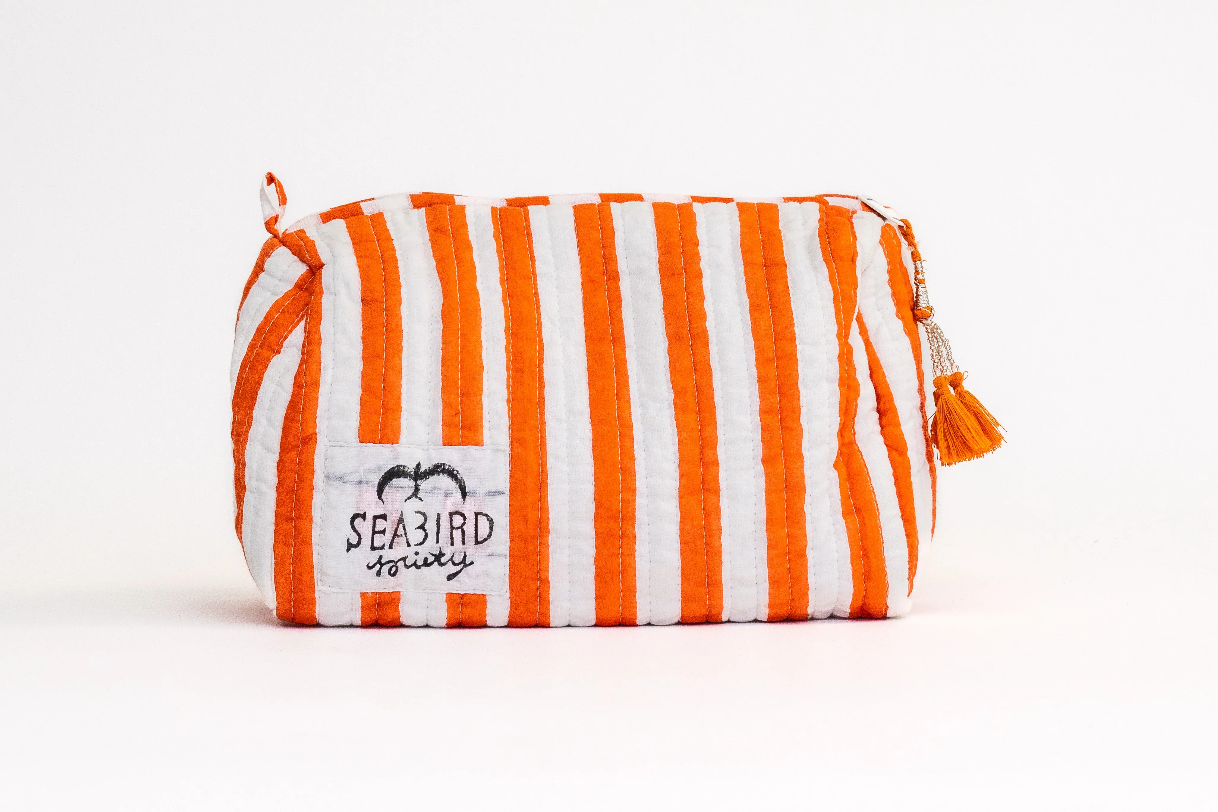 Quilted Cosmetic Bag Large - Image 7