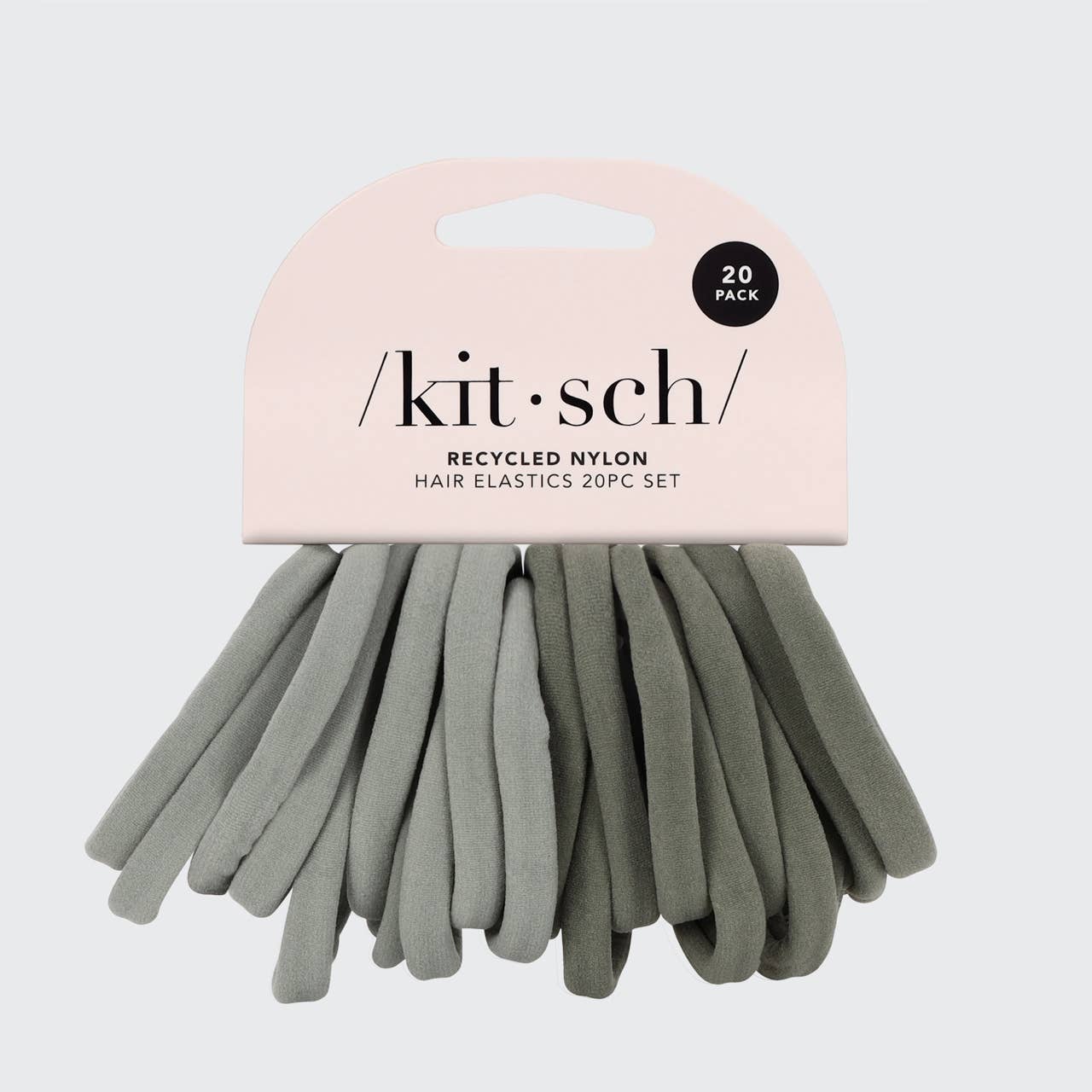 Recycled Nylon Hair Elastics - 20 PC Set - Image 11