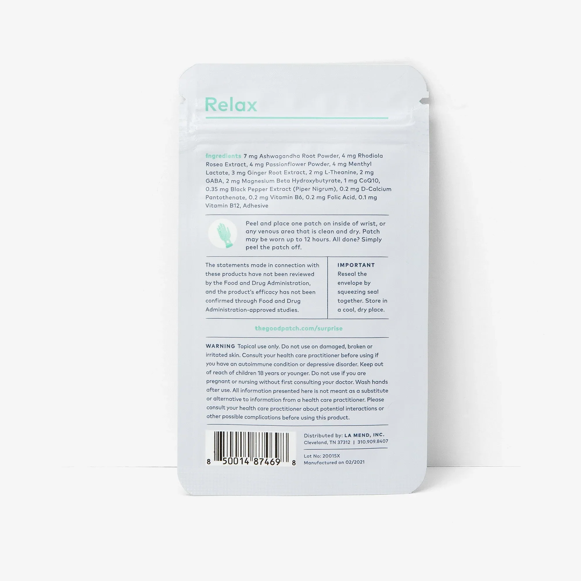 Relax Patch - Image 3