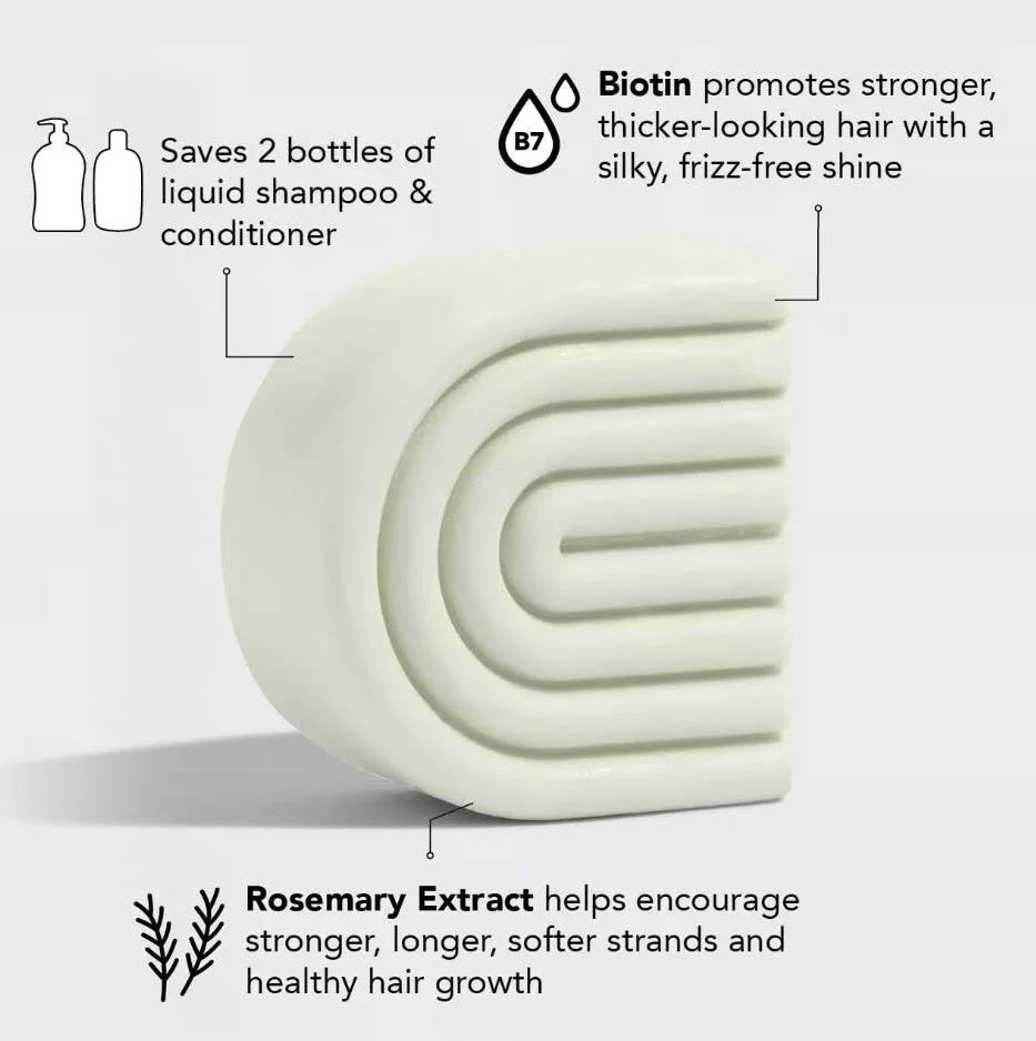 Rosemary & Biotin Volumizing Solid Conditioner - Image 4