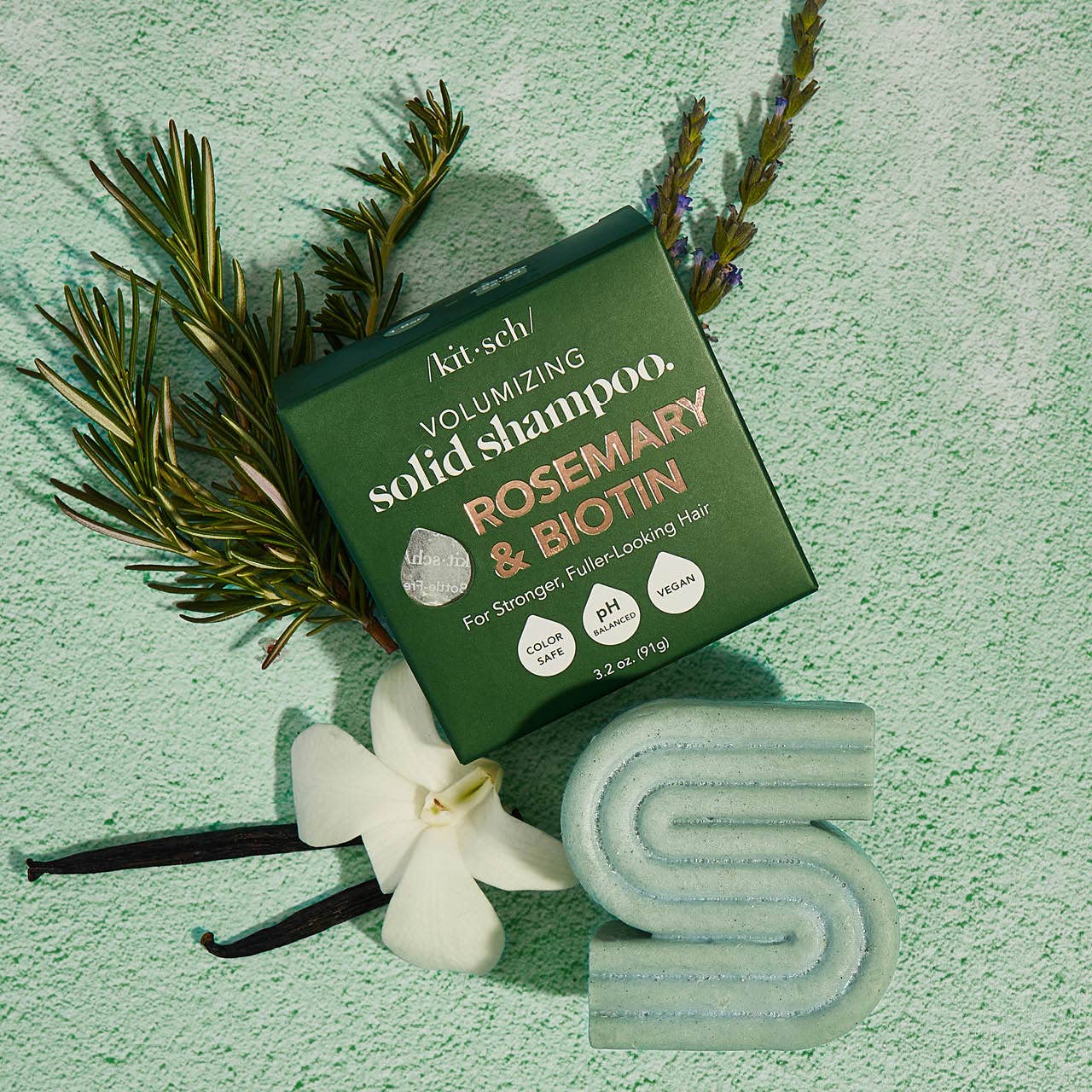 Rosemary & Biotin Volumizing Solid Shampoo - Image 2