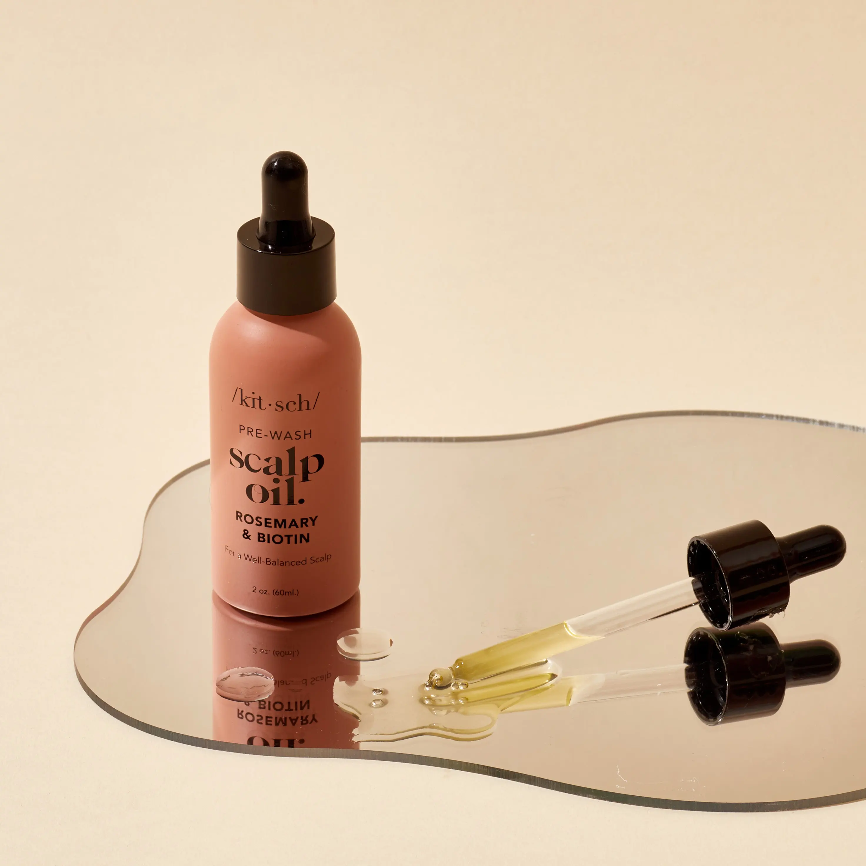 Rosemary Scalp & Hair Strengthening Oil With Biotin - Image 5
