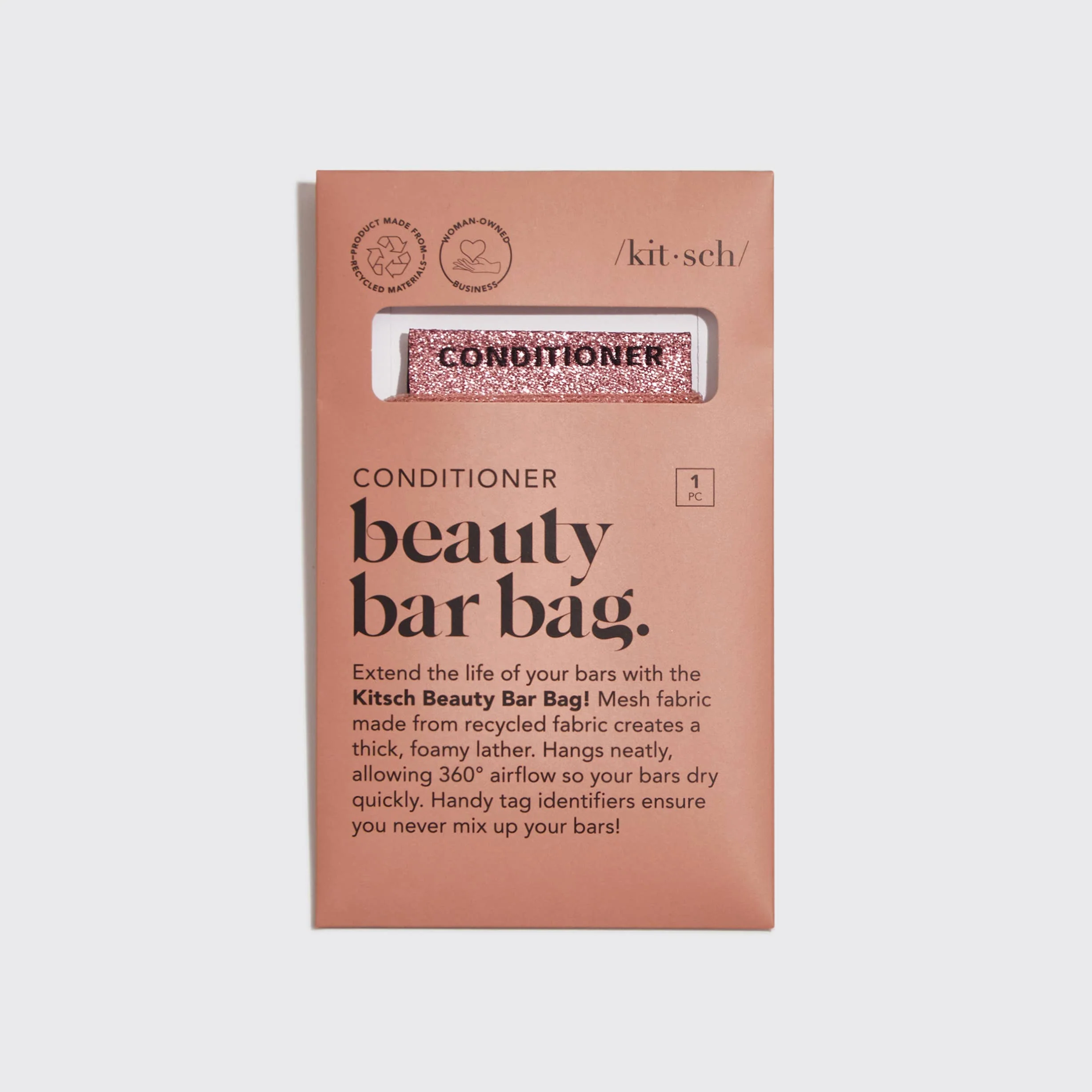 RPET Beauty Bar Conditioner Bag - Terracotta - Image 2