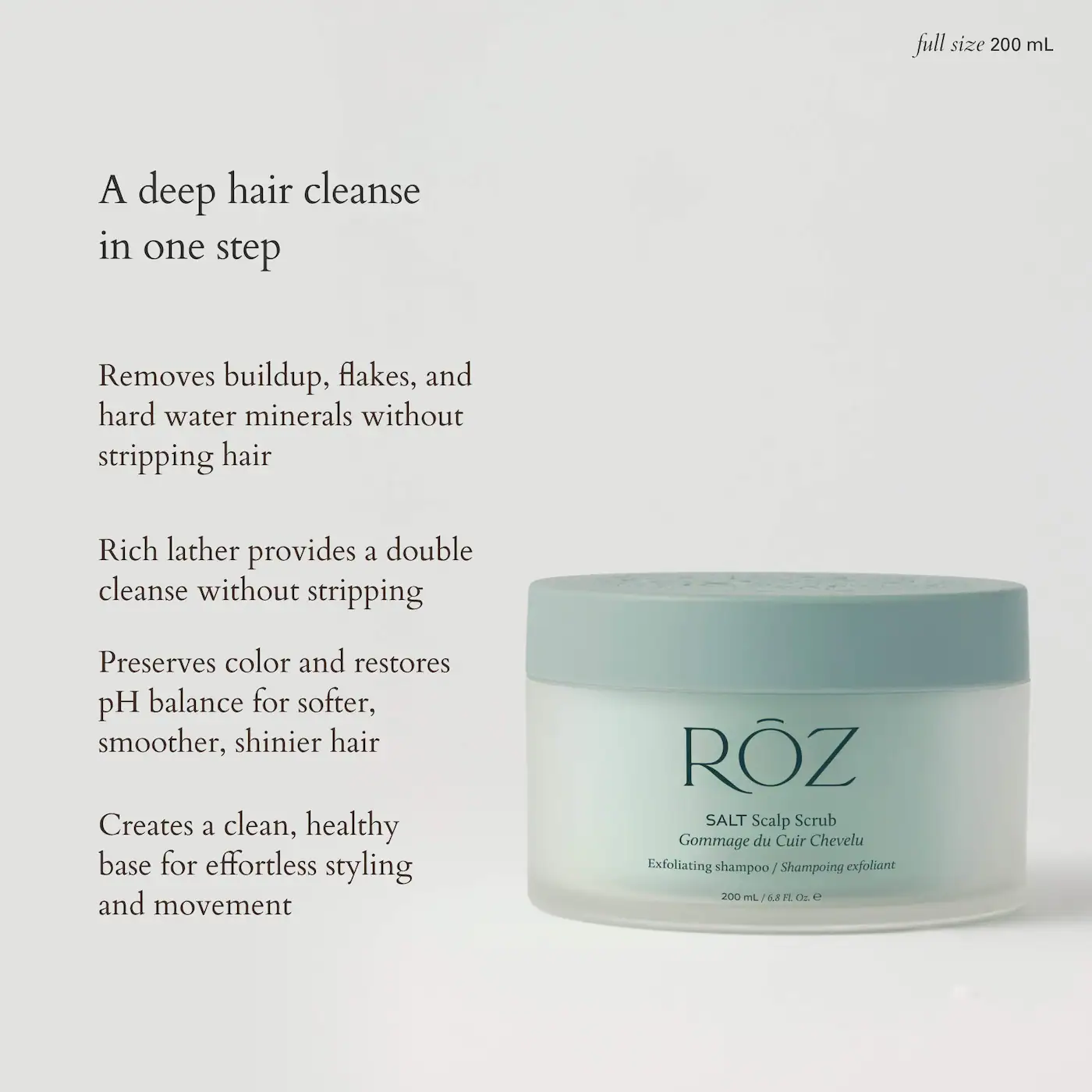 Salt Scalp Scrub Exfoliating Shampoo - Image 9
