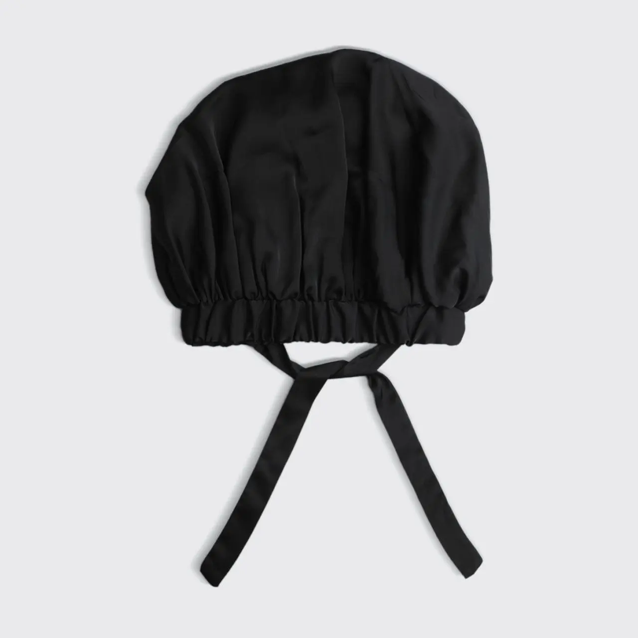 Satin Sleep XL Adjustable Bonnet - Black - Image 3