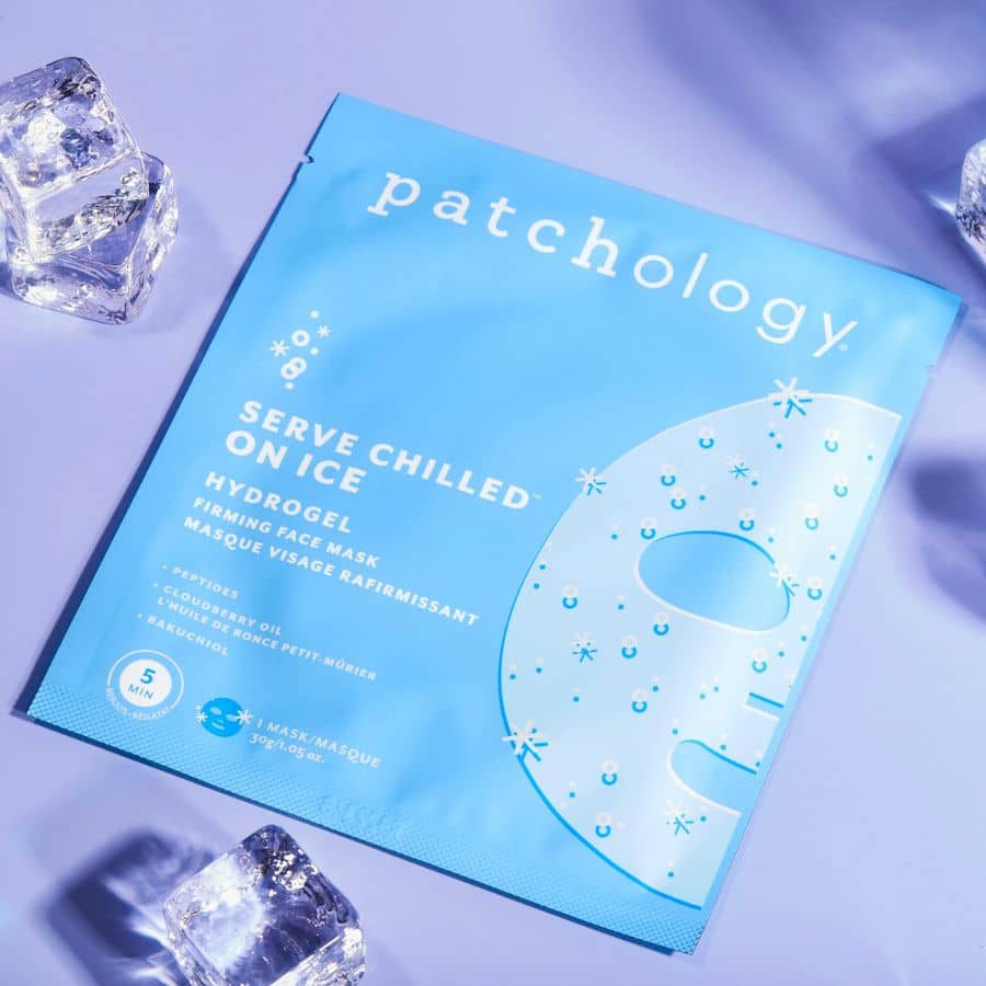 Serve Chilled on Ice Hydrogel Firming Face Mask - Image 6