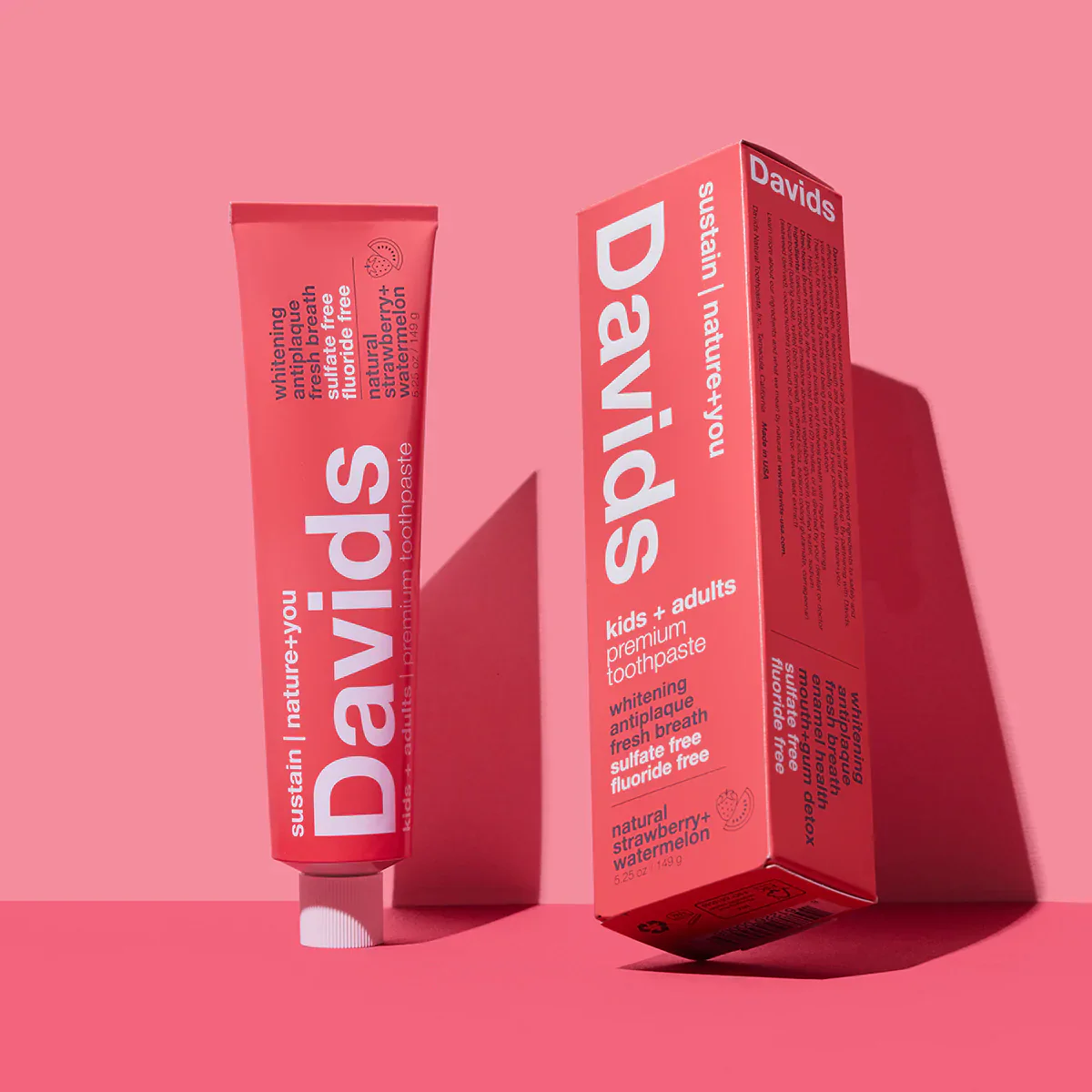 Strawberry Watermelon Premium Toothpaste for Kids + Adults - Image 4