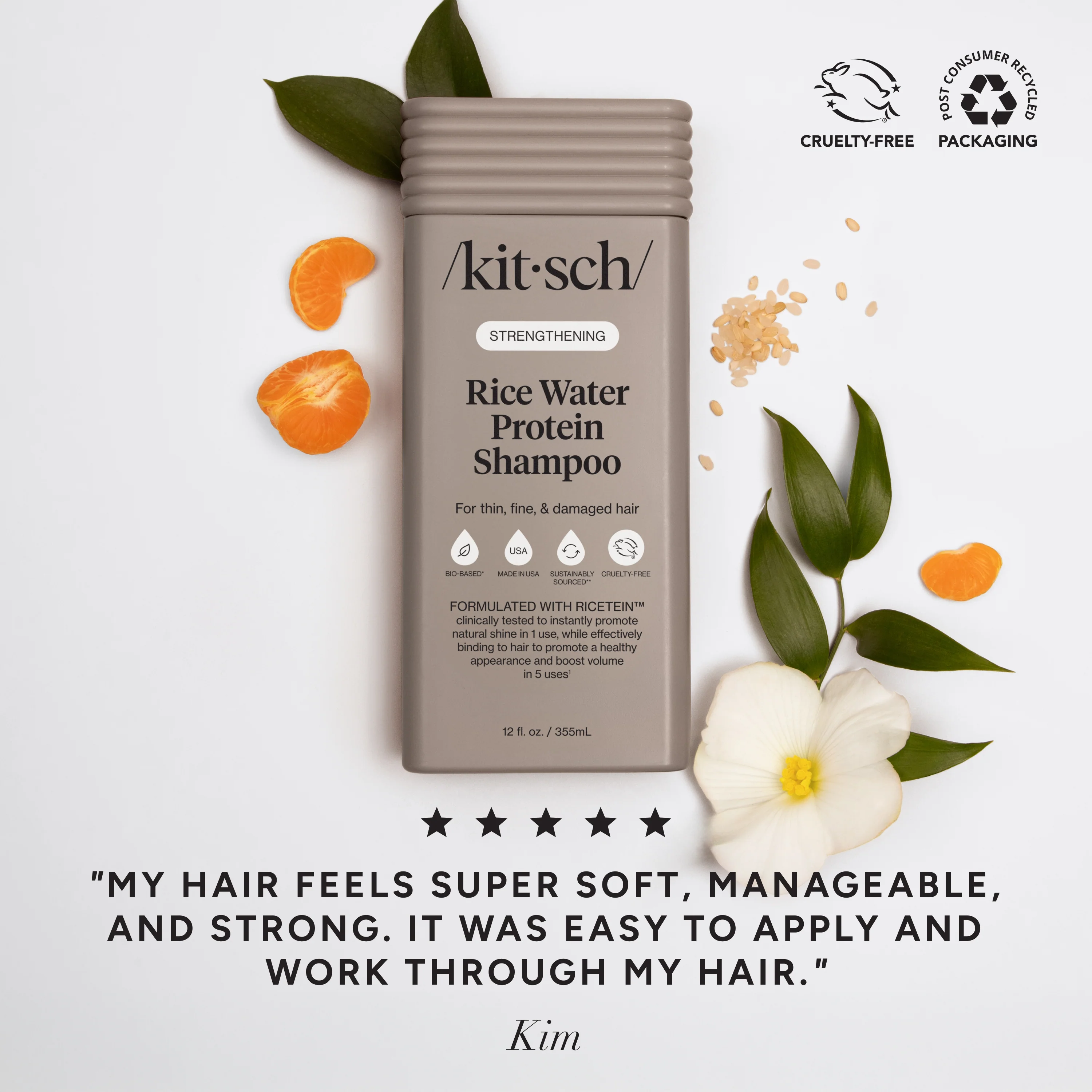 Strengthening Rice Water Shampoo - Image 2