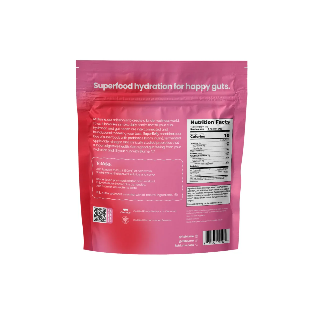 SuperBelly Gut-Building Hydration Powder - Image 14