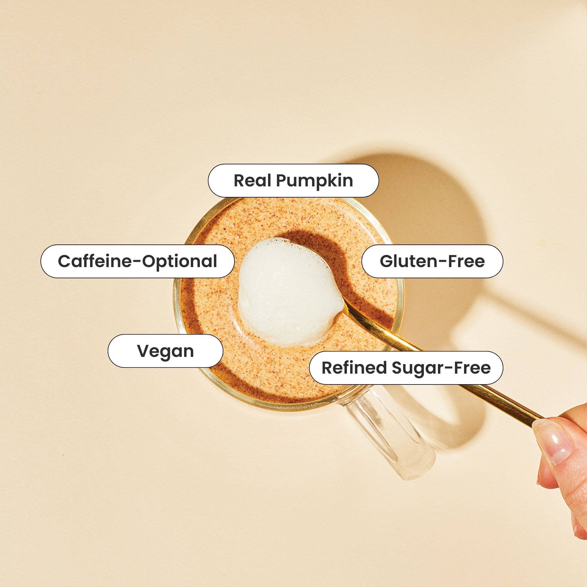 Superfood Latte Powder, Pumpkin Spice - Image 4