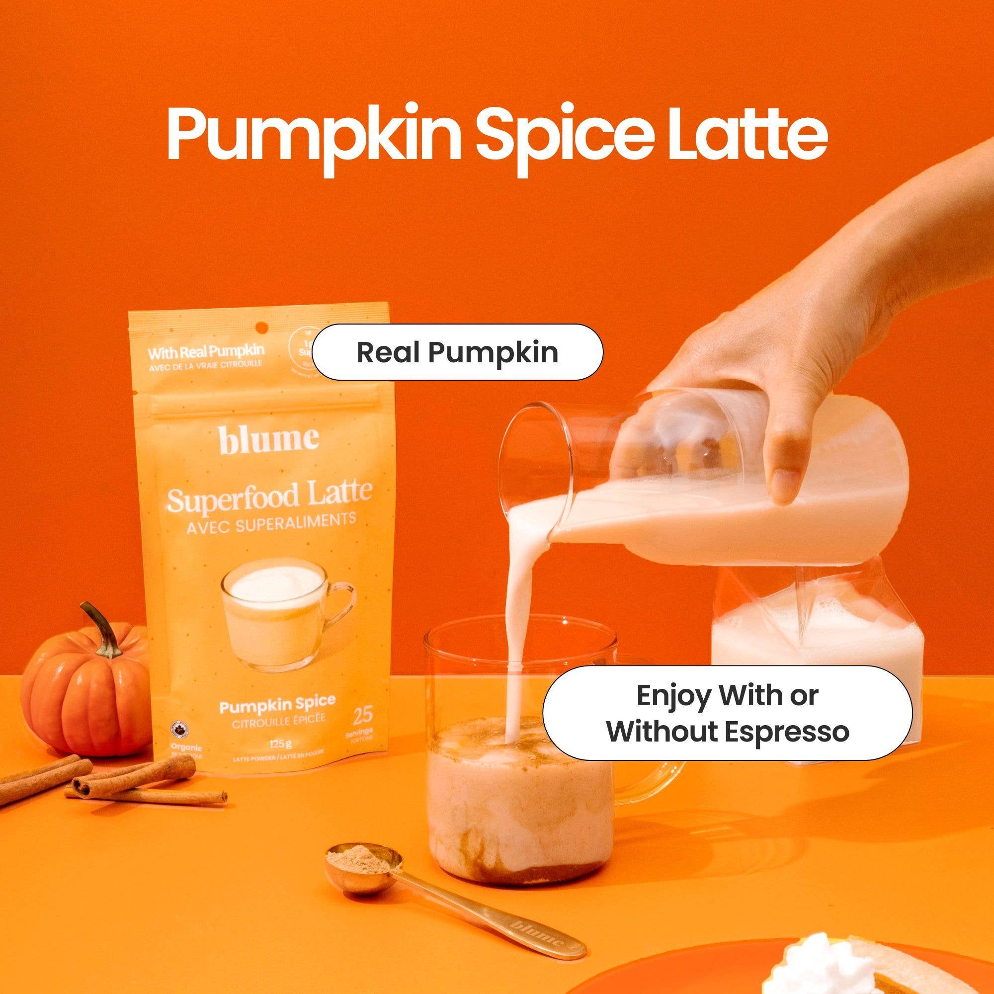 Superfood Latte Powder, Pumpkin Spice - Image 6