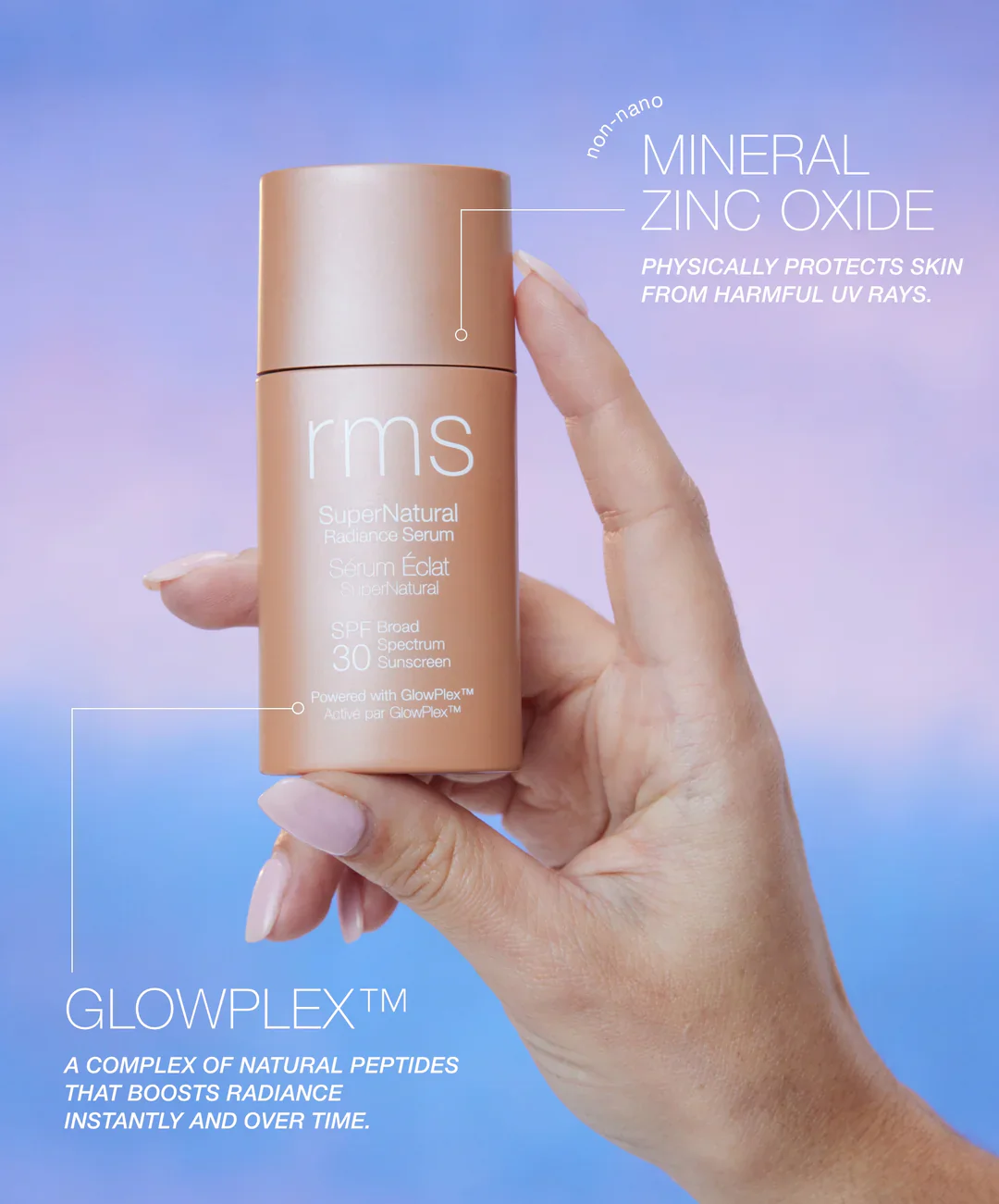 SuperNatural Radiance Serum Broad Spectrum SPF 30 Sunscreen - Image 3
