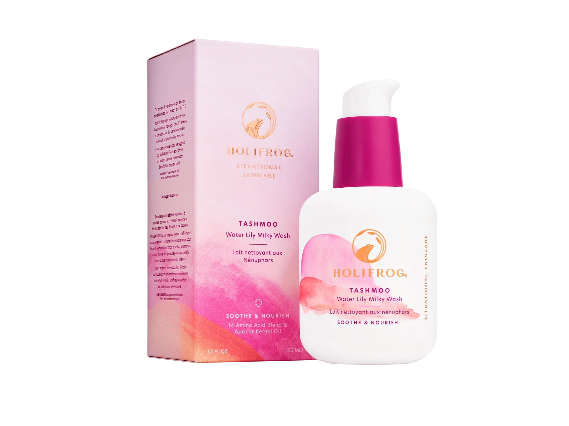 Tashmoo Water Lily Milky Wash with 14 Amino Acids - Image 4