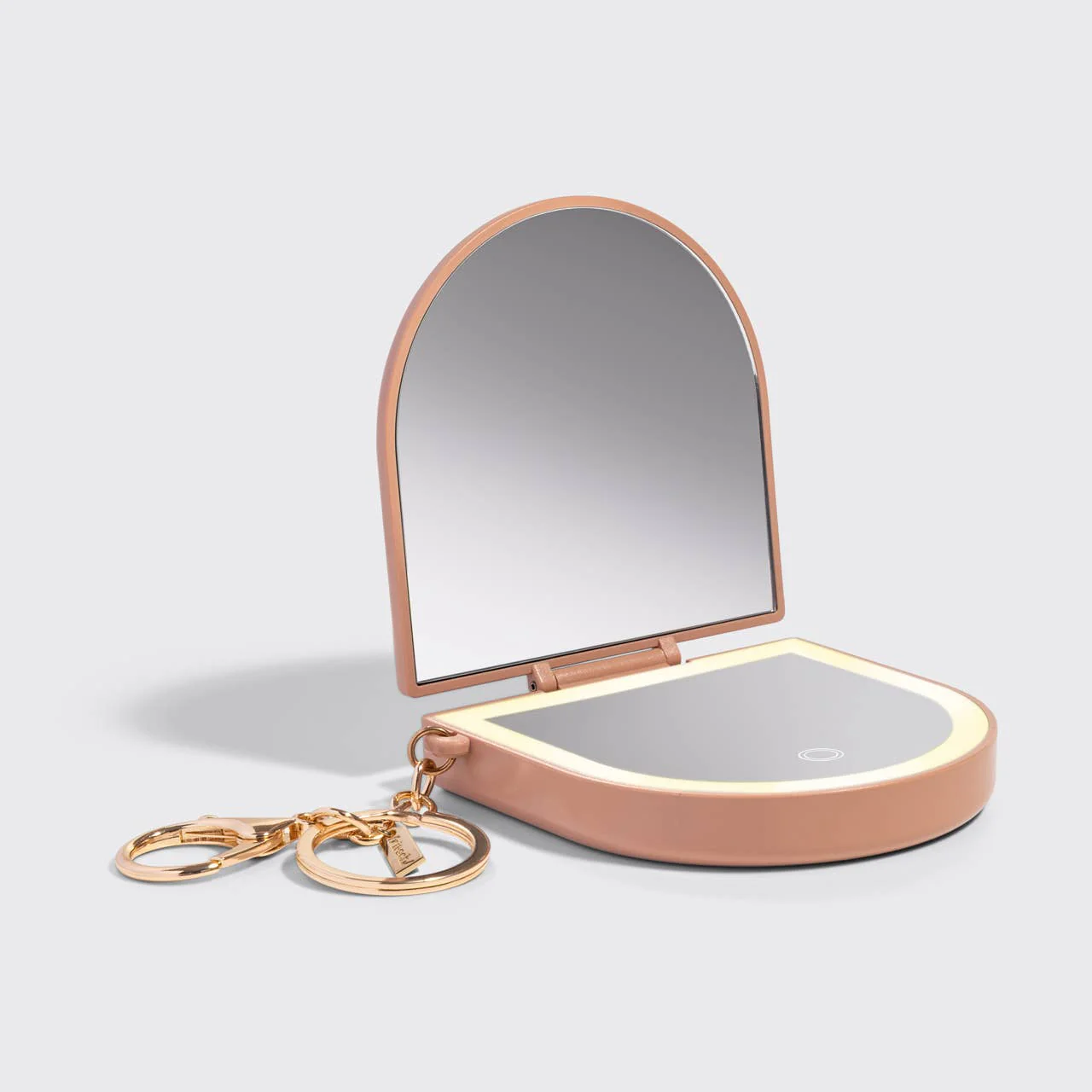 Terracotta Compact Mirror Keychain - Image 2