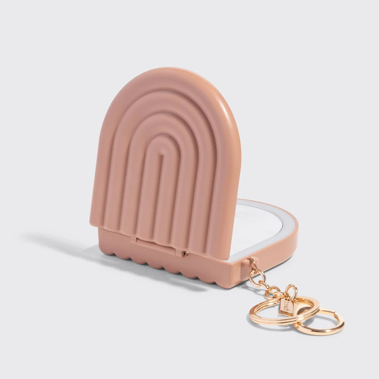 Terracotta Compact Mirror Keychain - Image 3