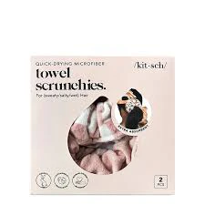 Towel Scrunchies - Terracotta Checker - Image 2