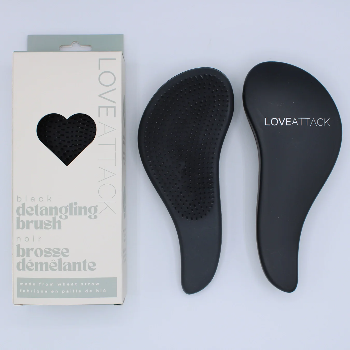 Wheat Straw Detangling Hair Brush - Image 12