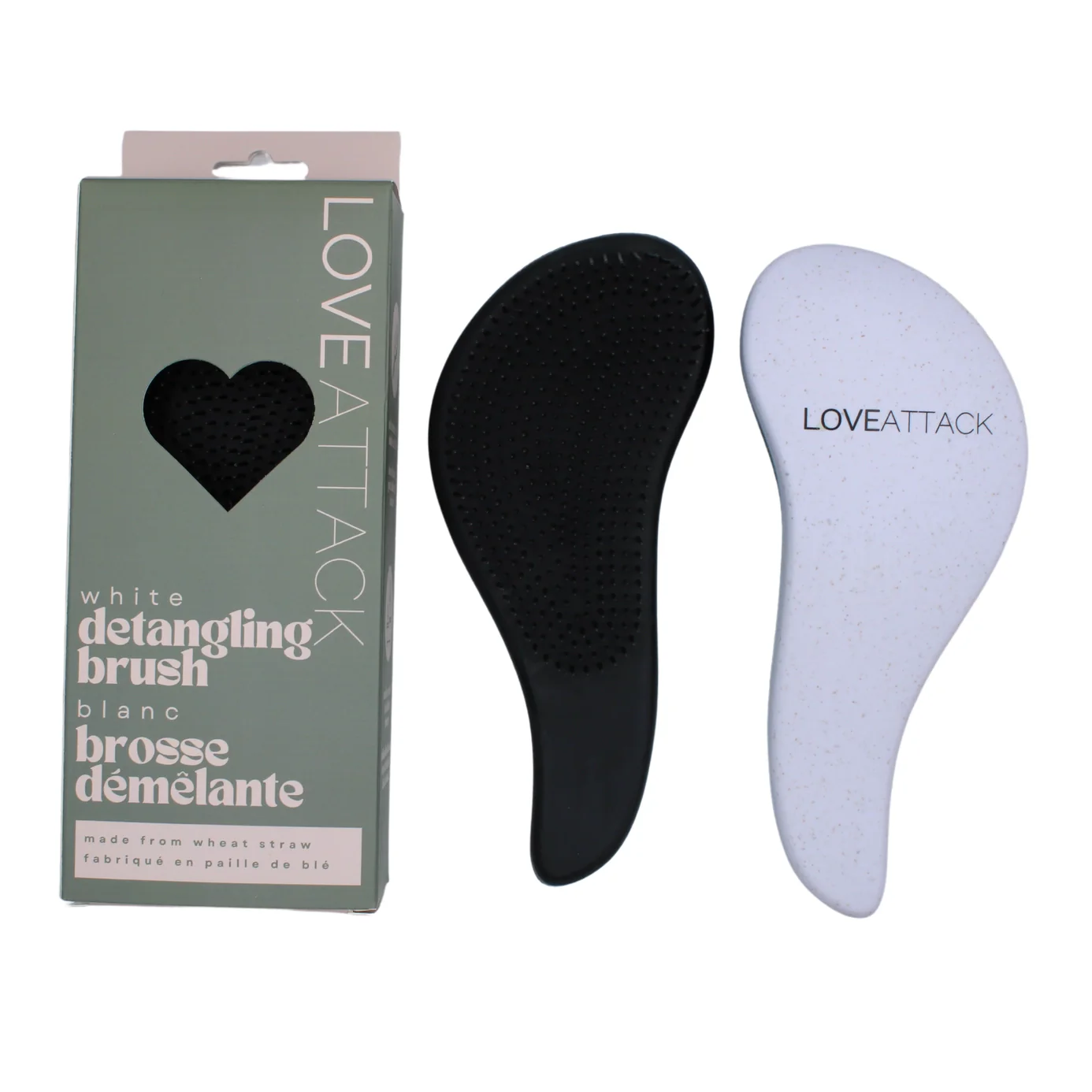 Wheat Straw Detangling Hair Brush - Image 2