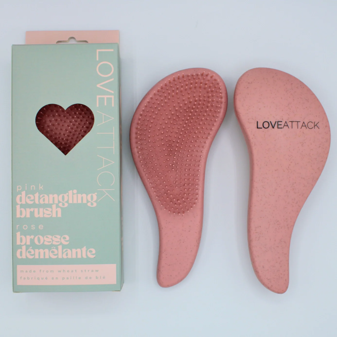 Wheat Straw Detangling Hair Brush - Image 4