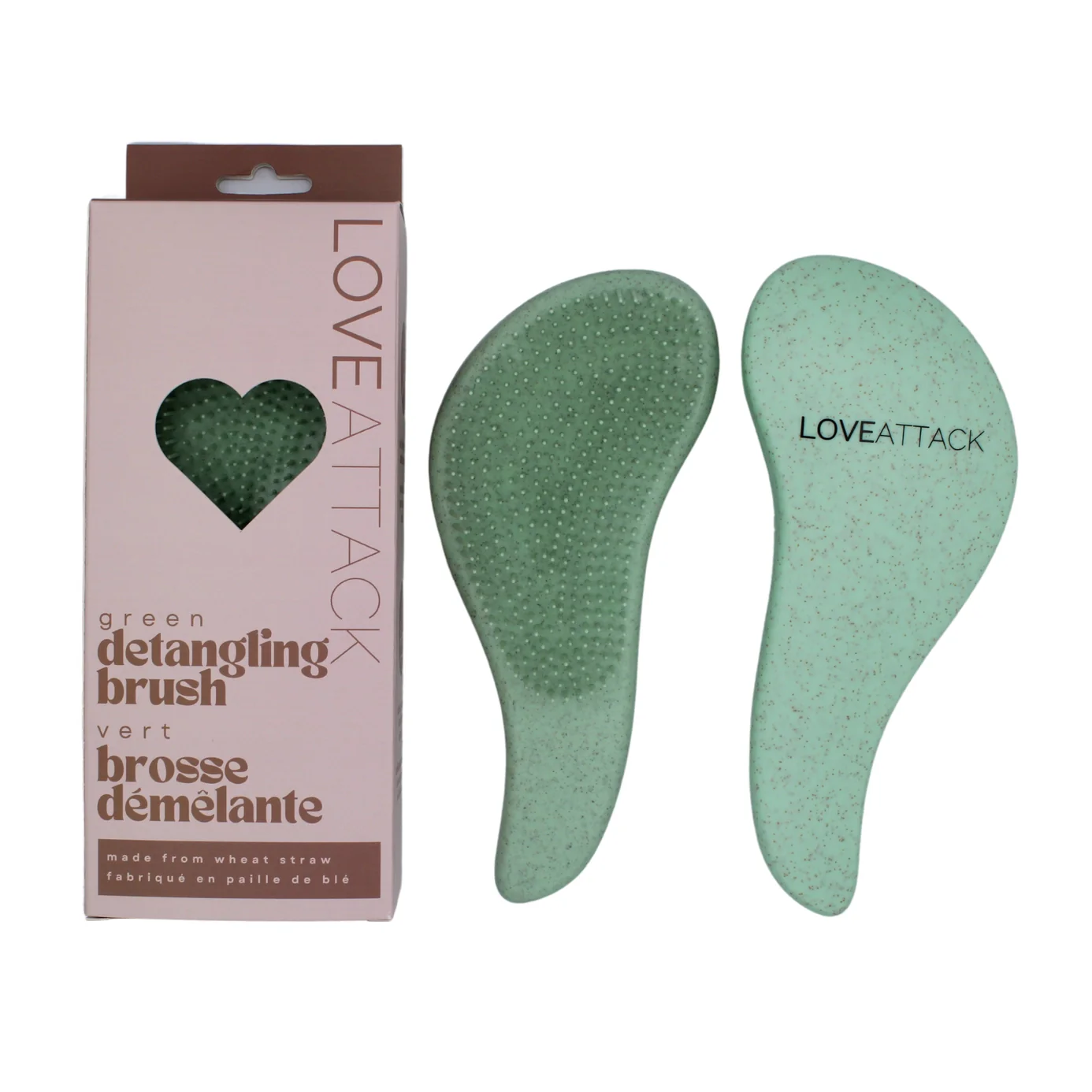 Wheat Straw Detangling Hair Brush - Image 5