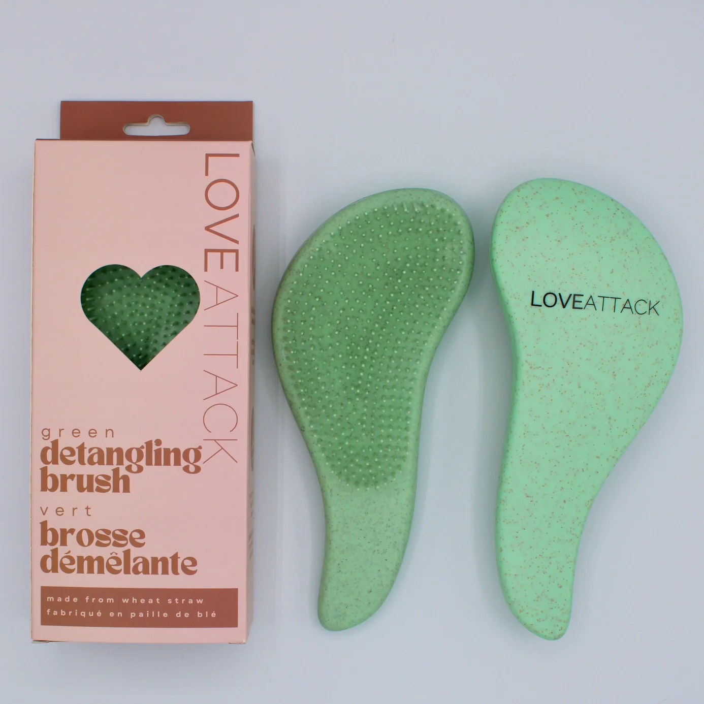 Wheat Straw Detangling Hair Brush - Image 6