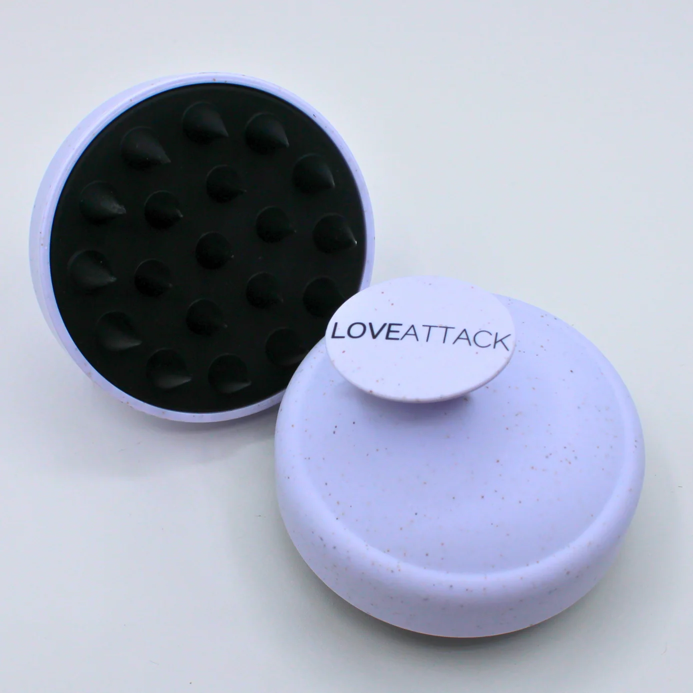 Wheat Straw + Silicone Scalp Massager Shampoo Brush - Image 4