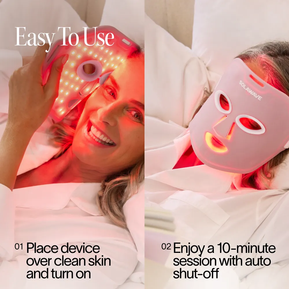 Wrinkle Retreat Face Mask & LightBoost Serum Kit - Image 5